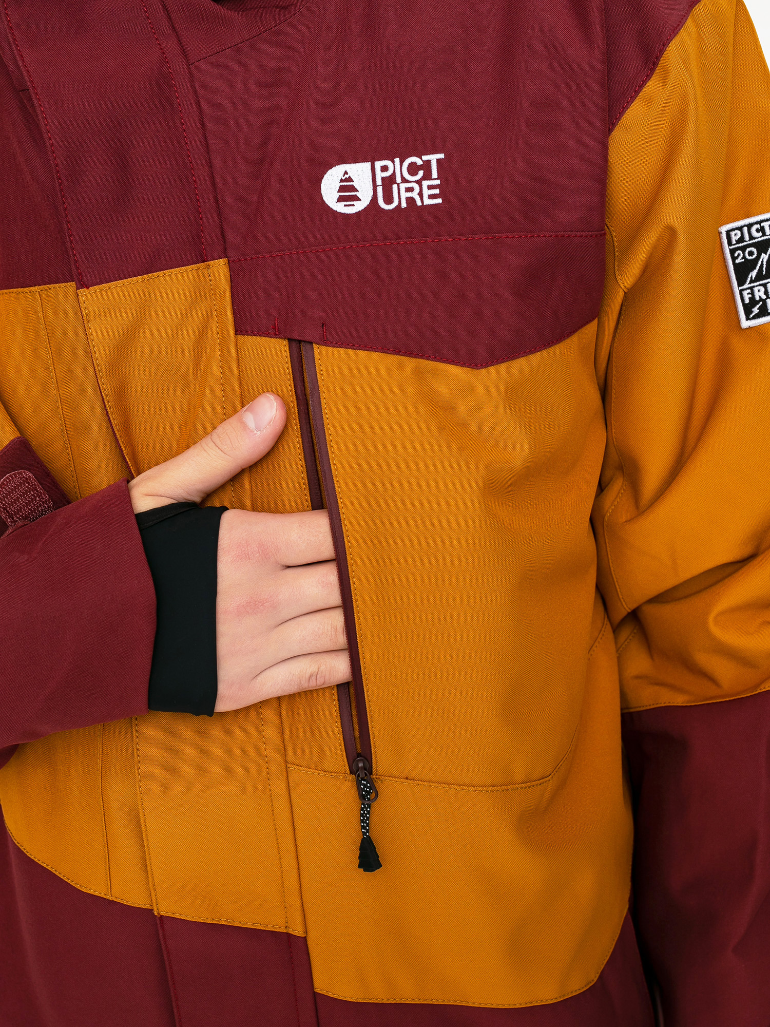Męska Kurtka snowboardowa Picture Styler (camel ketchup)