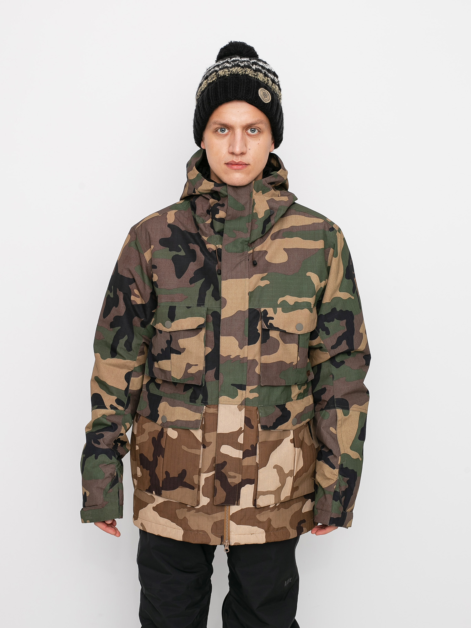 Męska Kurtka snowboardowa Billabong Adversary (woodland camo)