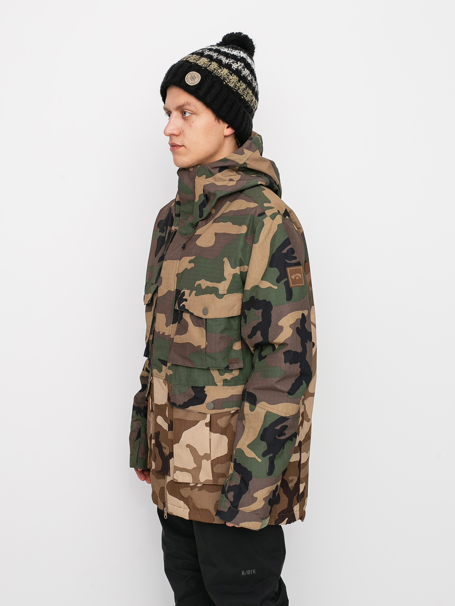 Męska Kurtka snowboardowa Billabong Adversary (woodland camo)