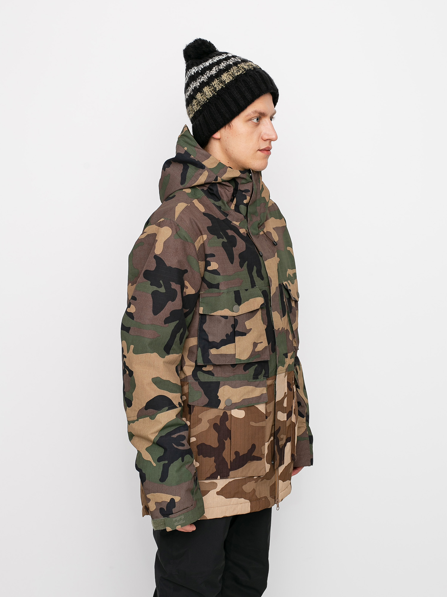 Męska Kurtka snowboardowa Billabong Adversary (woodland camo)