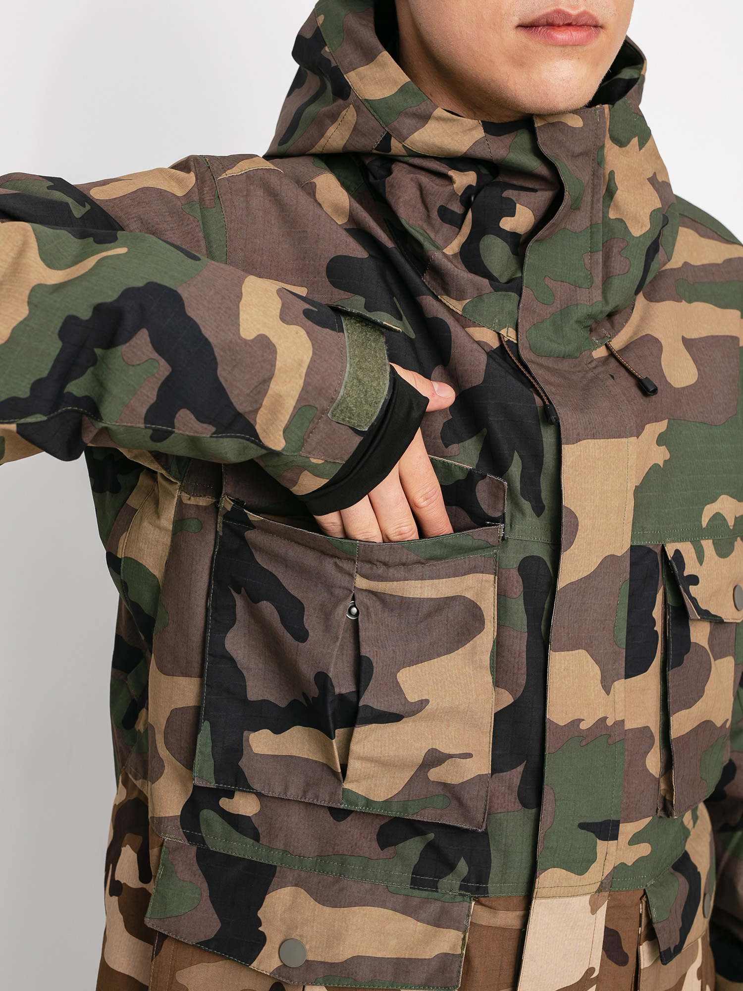 Męska Kurtka snowboardowa Billabong Adversary (woodland camo)