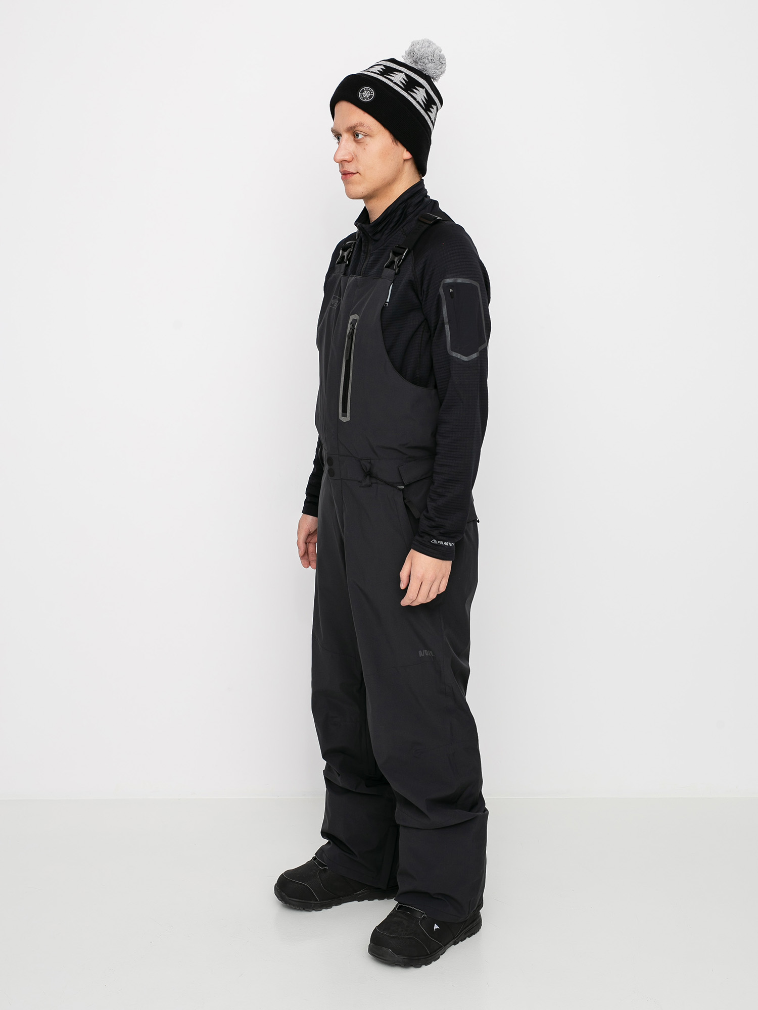 Męskie Spodnie snowboardowe Billabong North West Stx Bib (black)