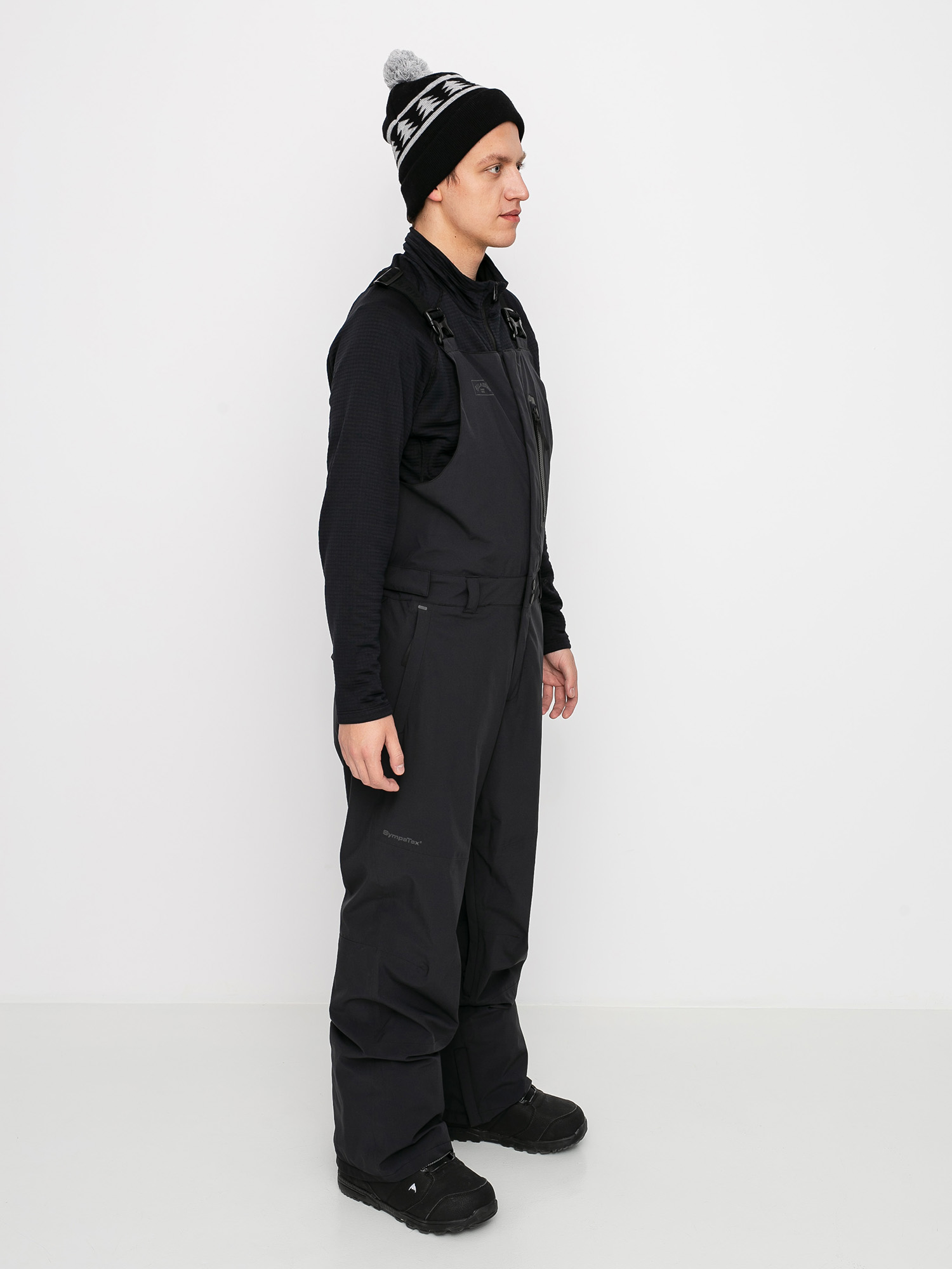 Męskie Spodnie snowboardowe Billabong North West Stx Bib (black)