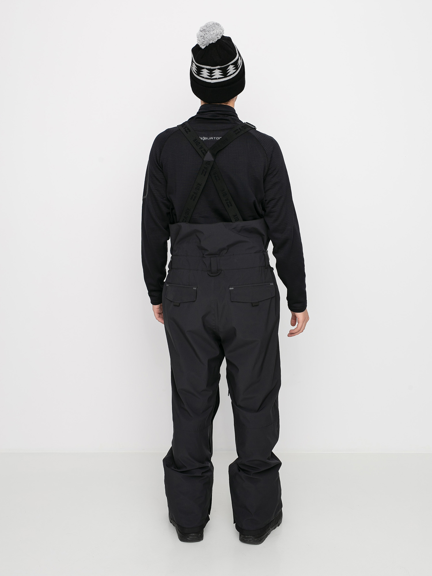 Spodnie snowboardowe Billabong North West Stx Bib czarny (black)