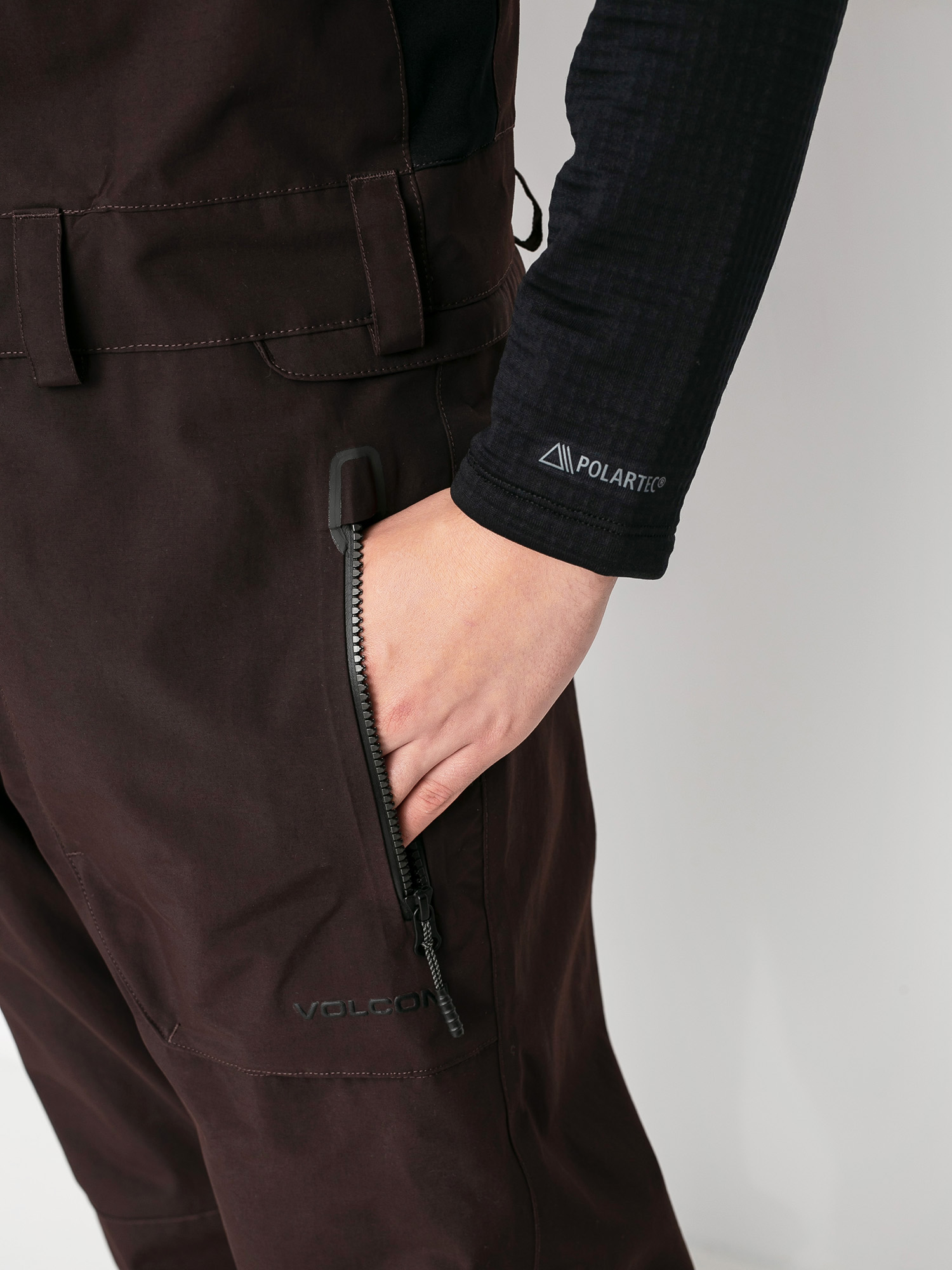 Męskie Spodnie snowboardowe Volcom Rain Gtx Bib Overall (brd)