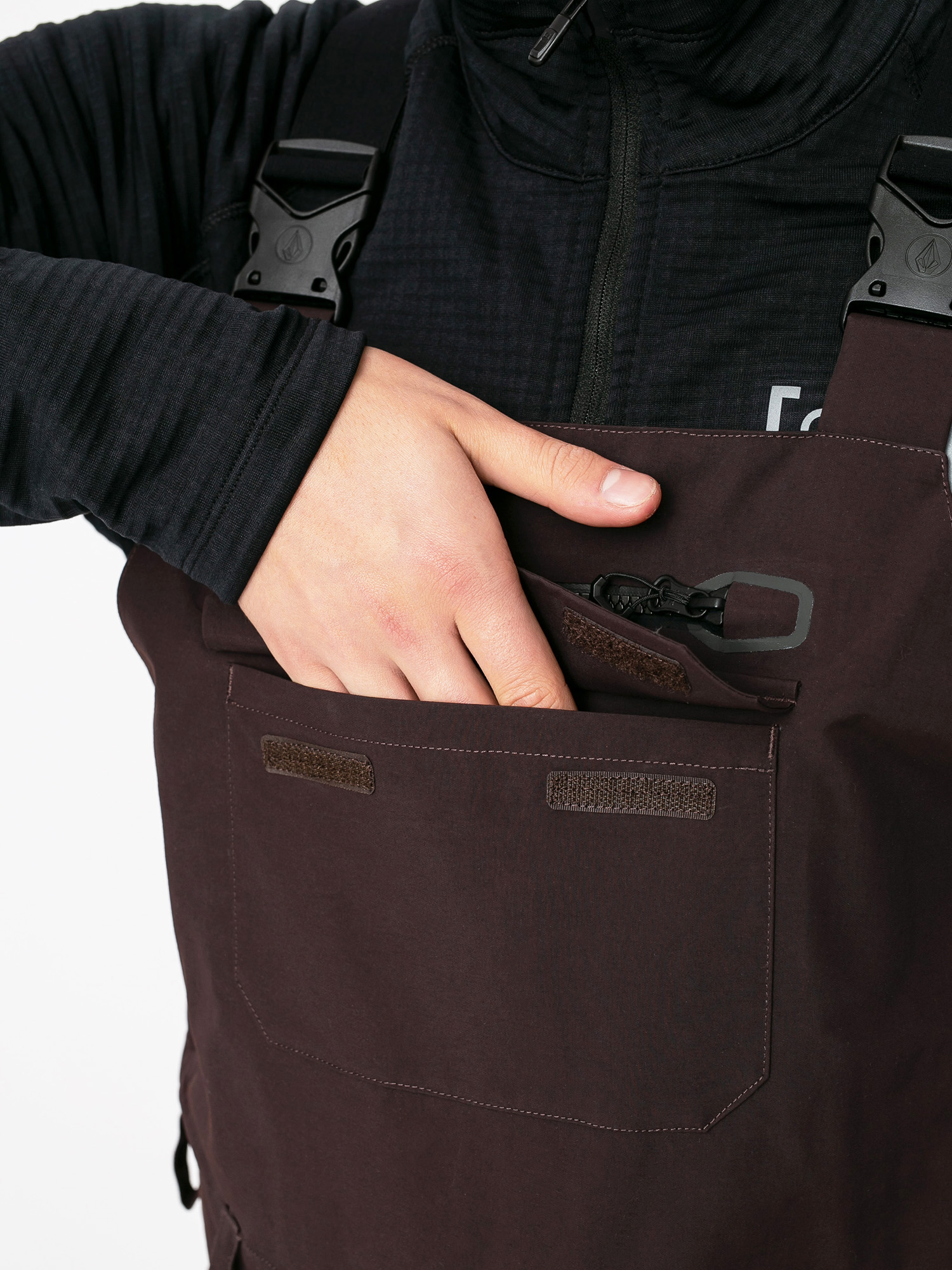 Męskie Spodnie snowboardowe Volcom Rain Gtx Bib Overall (brd)