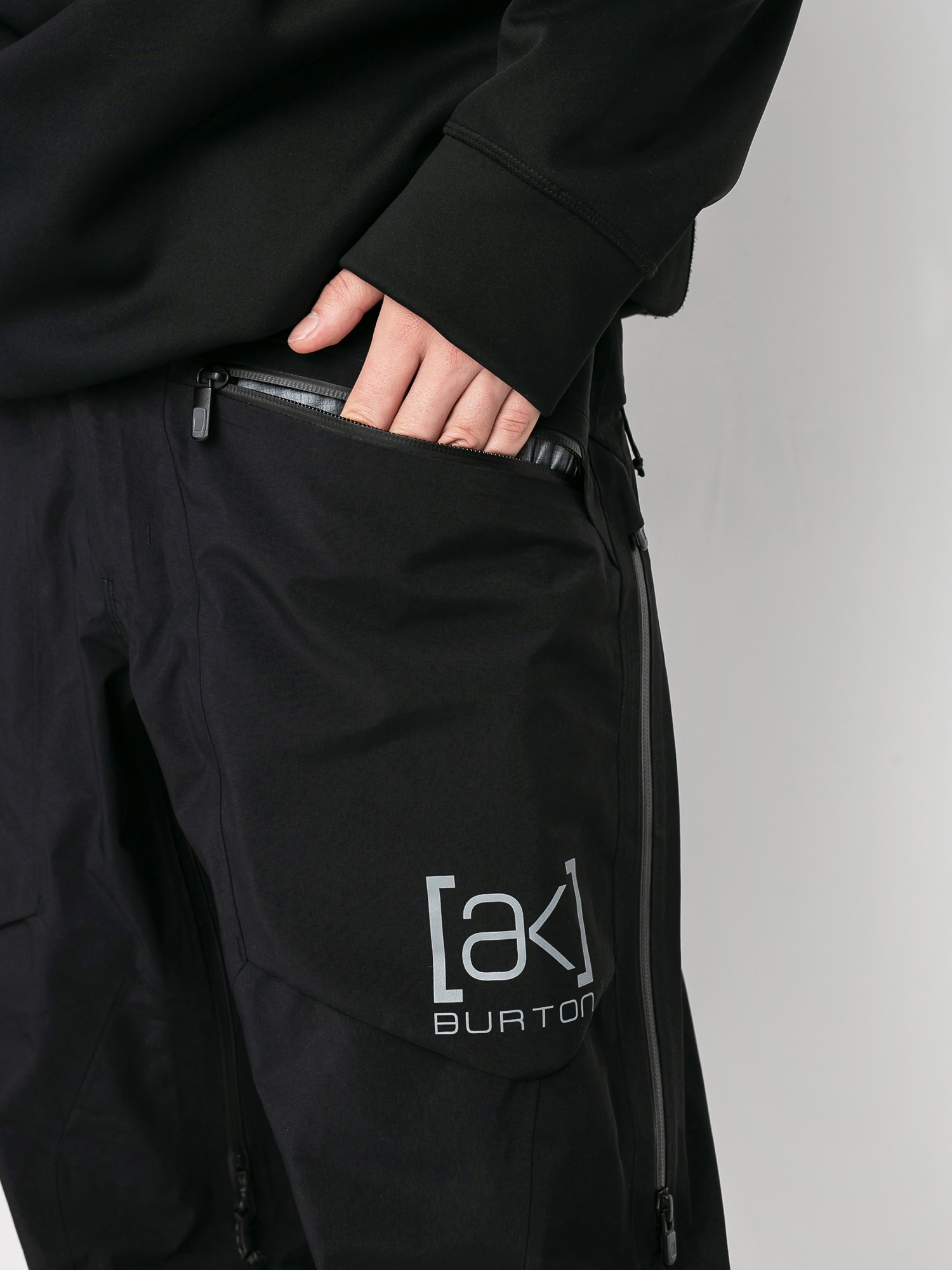 Męskie Spodnie snowboardowe Burton Ak Gore Tex 3L Pro Hover (true black)