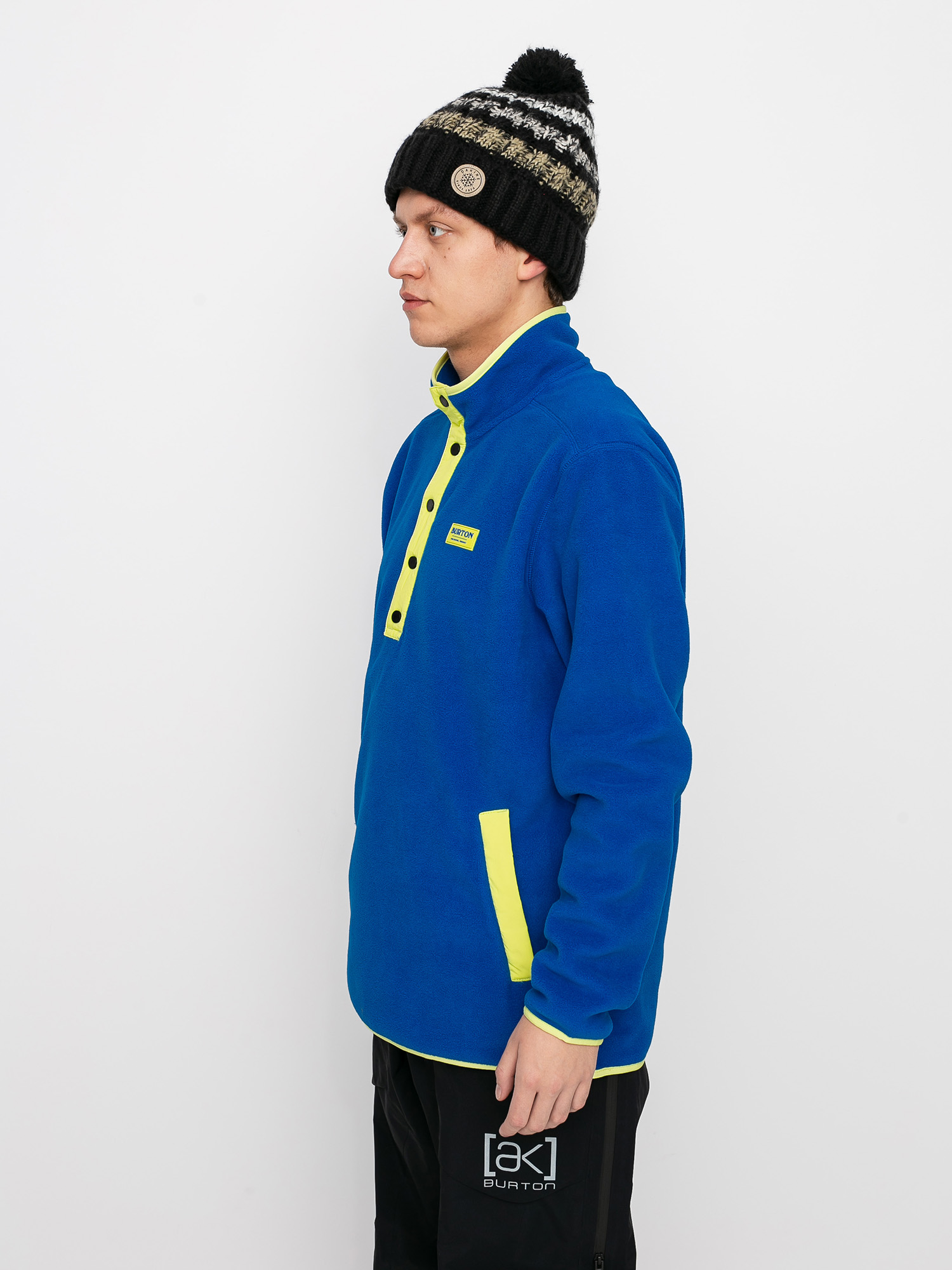 Męski Polar Burton Hearth Pullover (lapis blue)