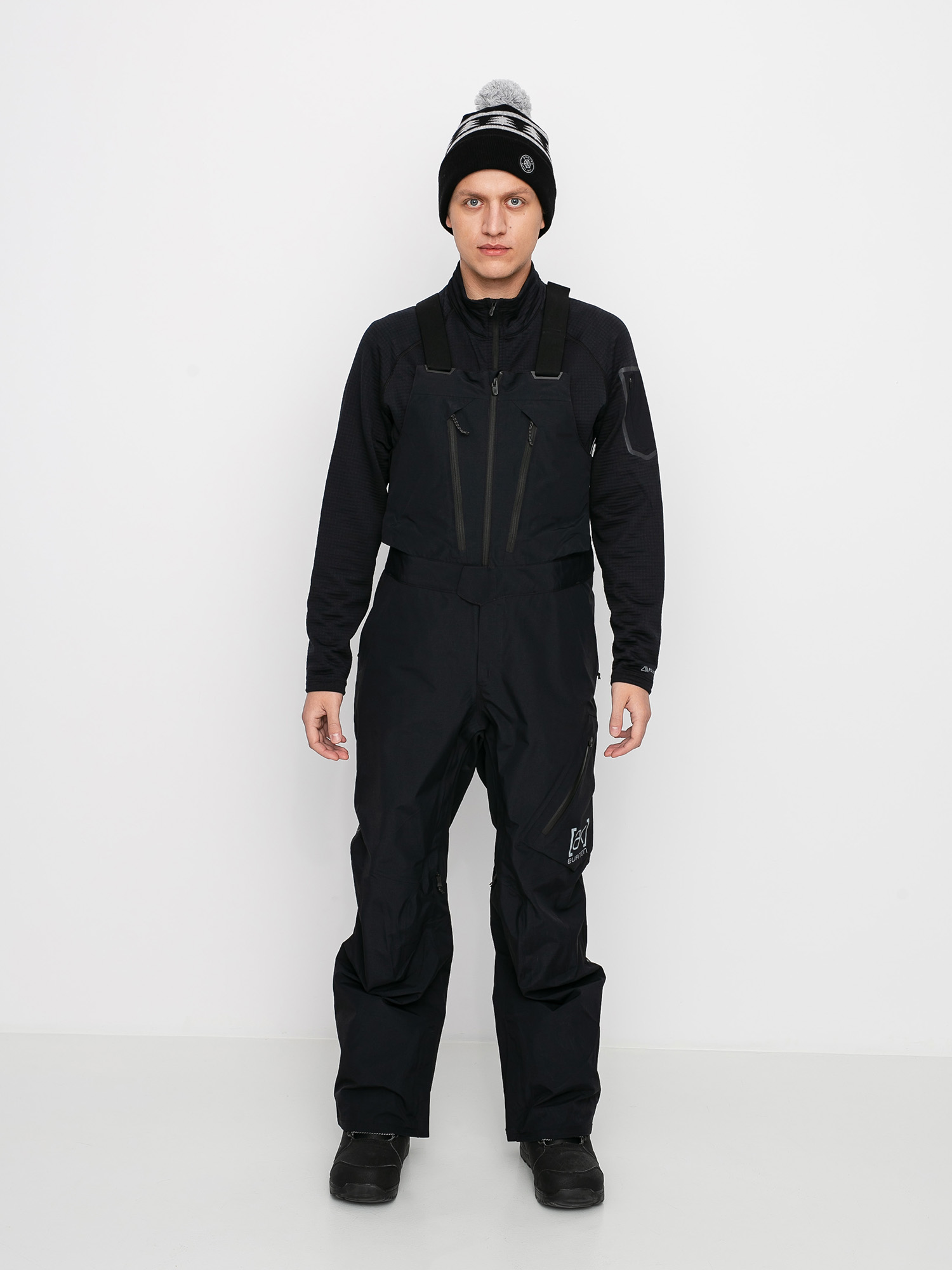 Męskie Spodnie snowboardowe Burton Ak Gore Tex Cyclic Bib (true black)