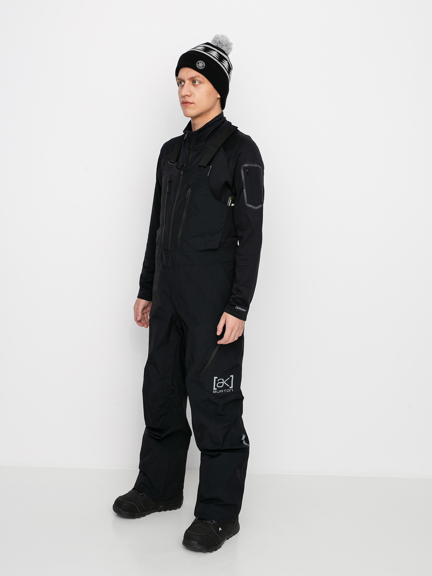Męskie Spodnie snowboardowe Burton Ak Gore Tex Cyclic Bib (true black)