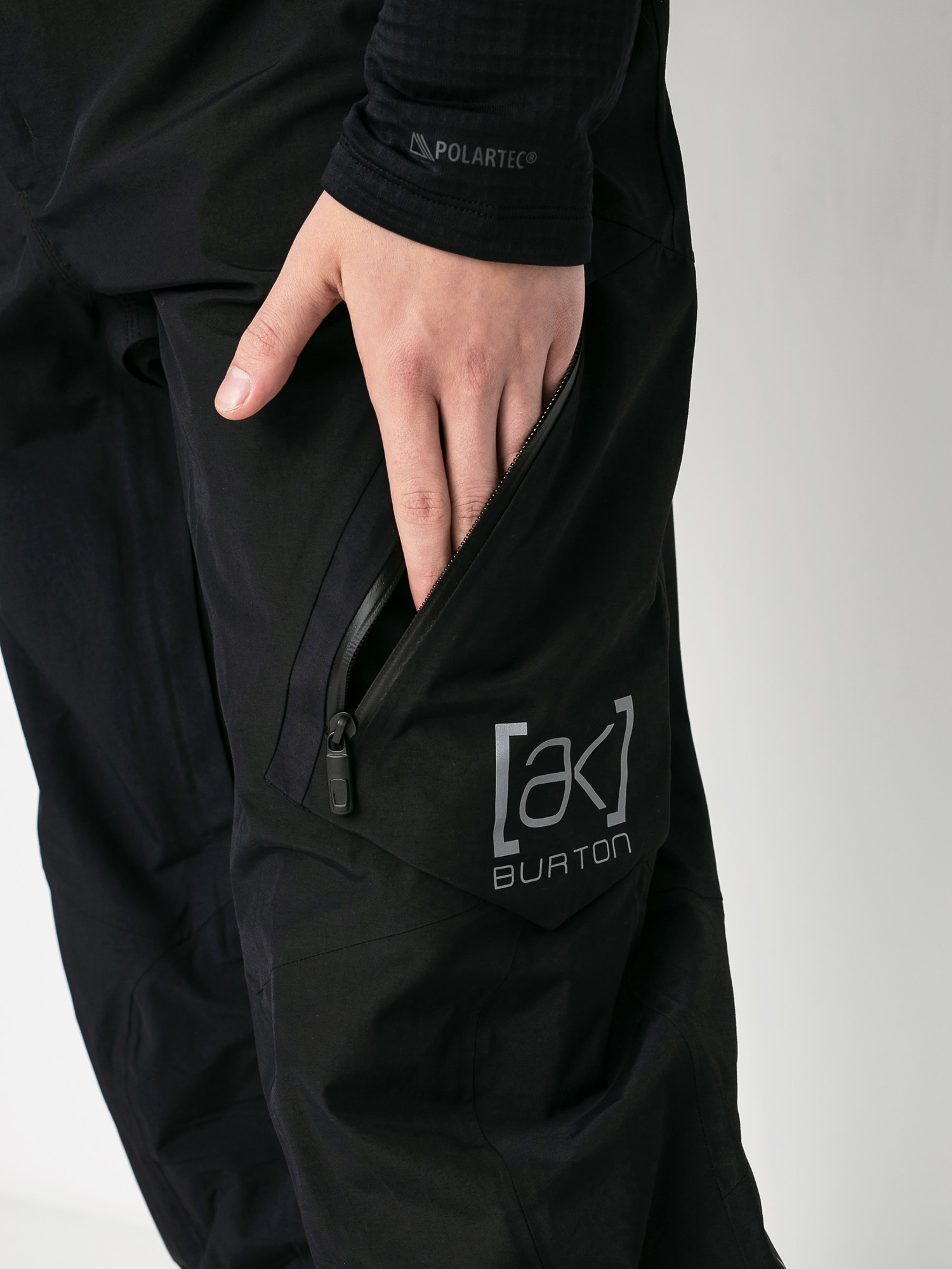 Męskie Spodnie snowboardowe Burton Ak Gore Tex Cyclic Bib (true black)