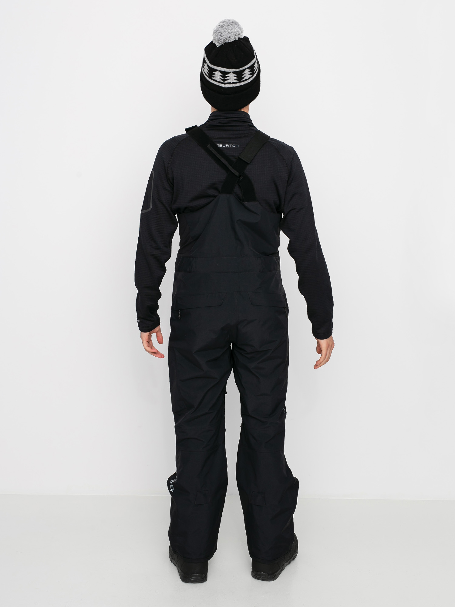 Męskie Spodnie snowboardowe Burton Ak Gore Tex Cyclic Bib (true black)