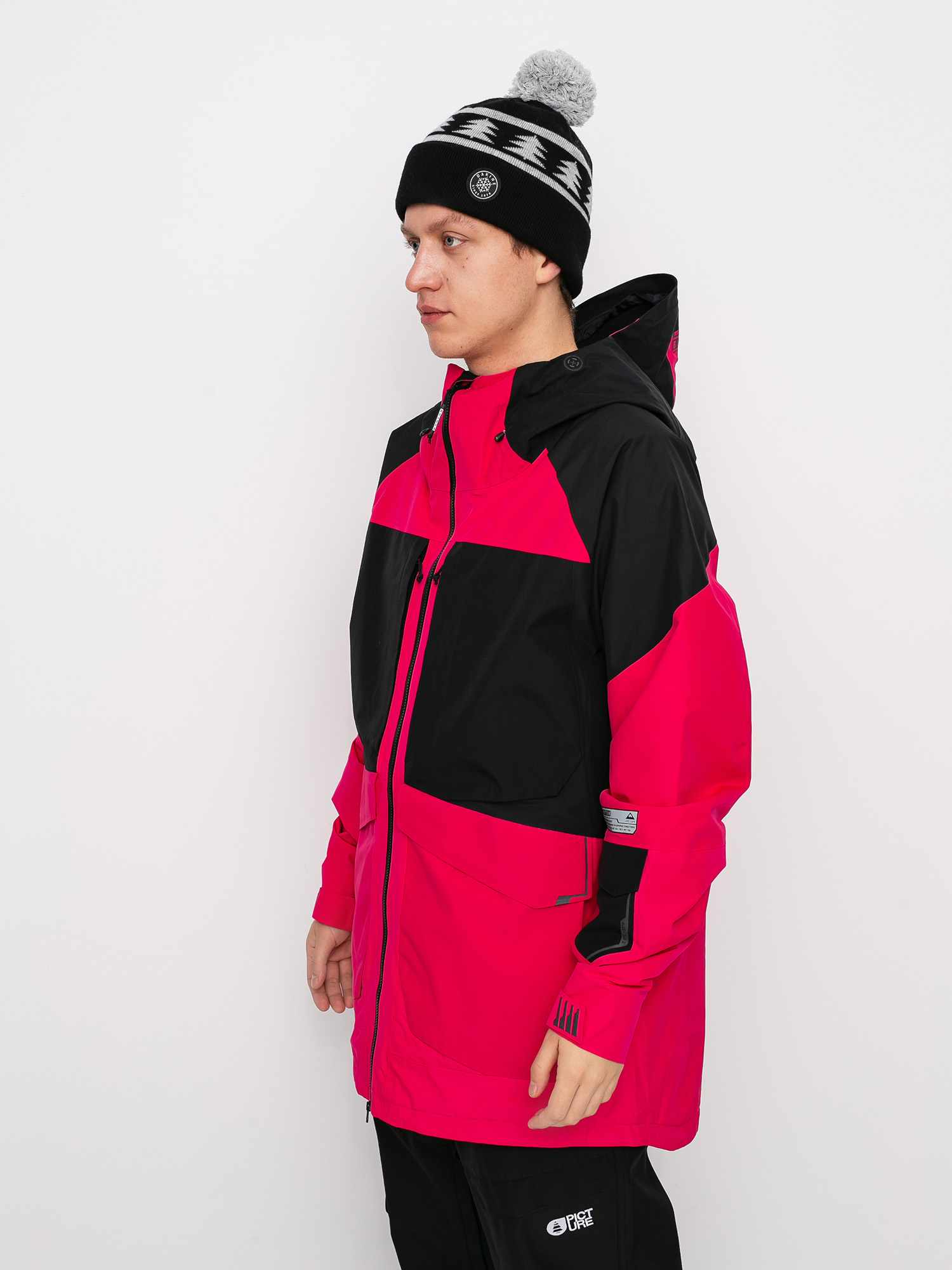 Męska Kurtka snowboardowa Burton Gore Tex 2L Banshey (punchy pink/true black)