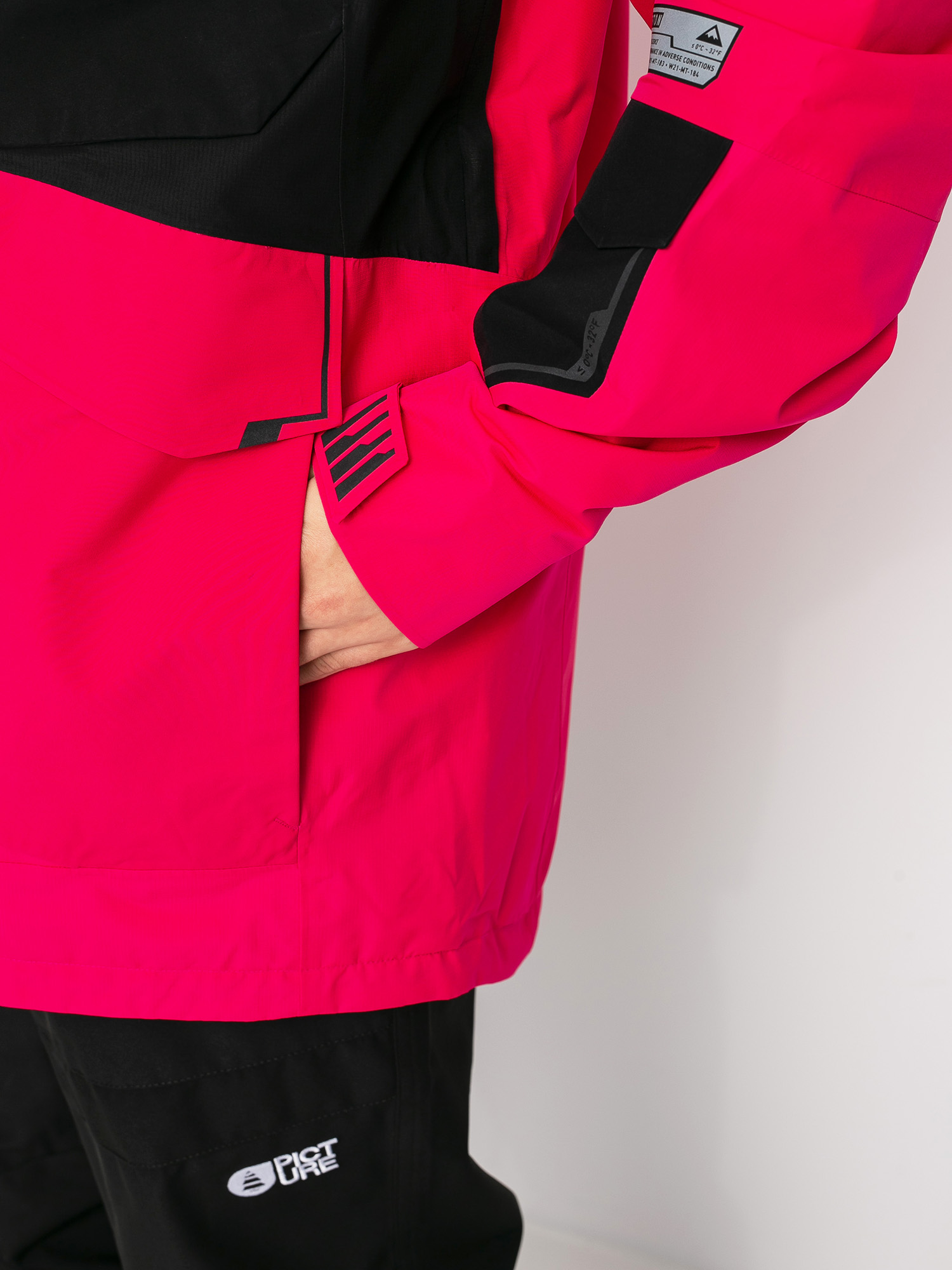 Męska Kurtka snowboardowa Burton Gore Tex 2L Banshey (punchy pink/true black)