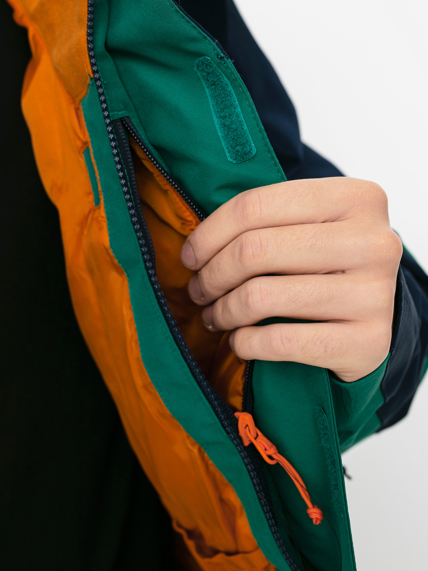Męska Kurtka snowboardowa Burton Gore Tex Breach (antique green/dress blue)