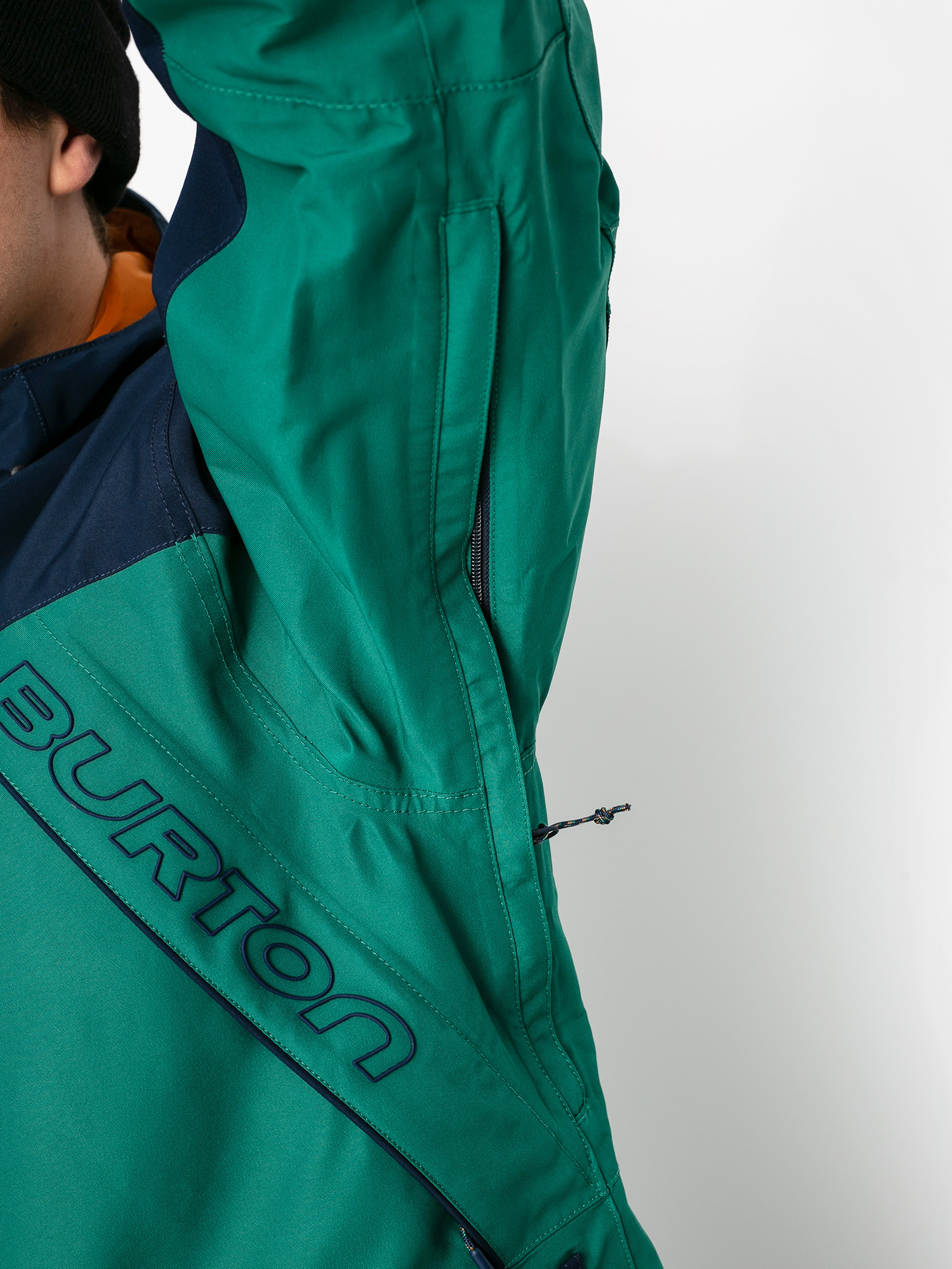 Męska Kurtka snowboardowa Burton Gore Tex Breach (antique green/dress blue)