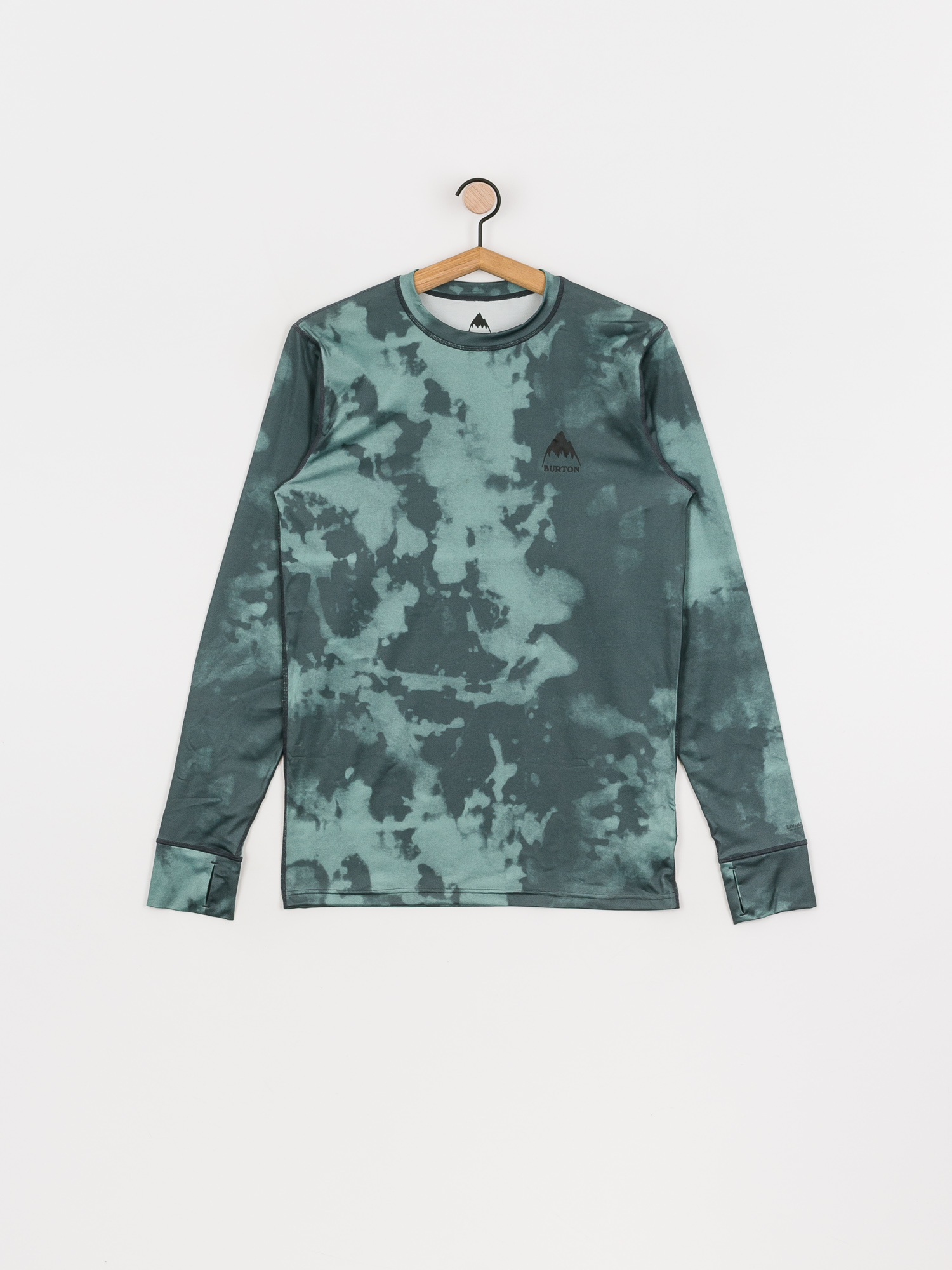 Męski Longsleeve aktywny Burton Lightweight X Base Layer (dark slate resist dye)