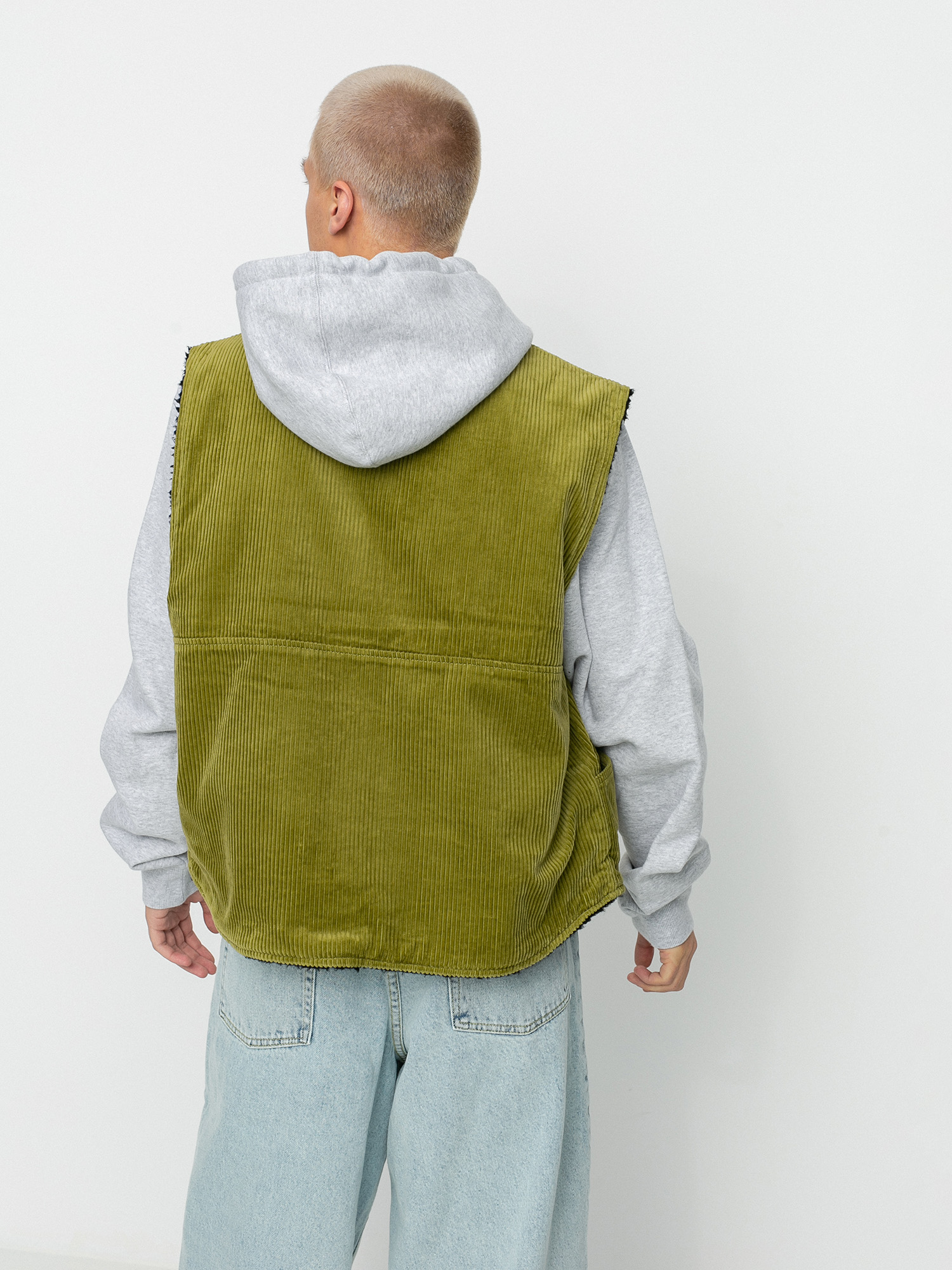 Kurtka Stussy Wide Wale Reversible (green)