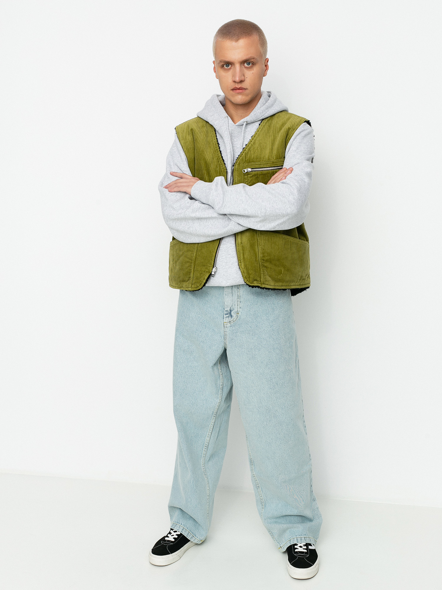 Kurtka Stussy Wide Wale Reversible (green)
