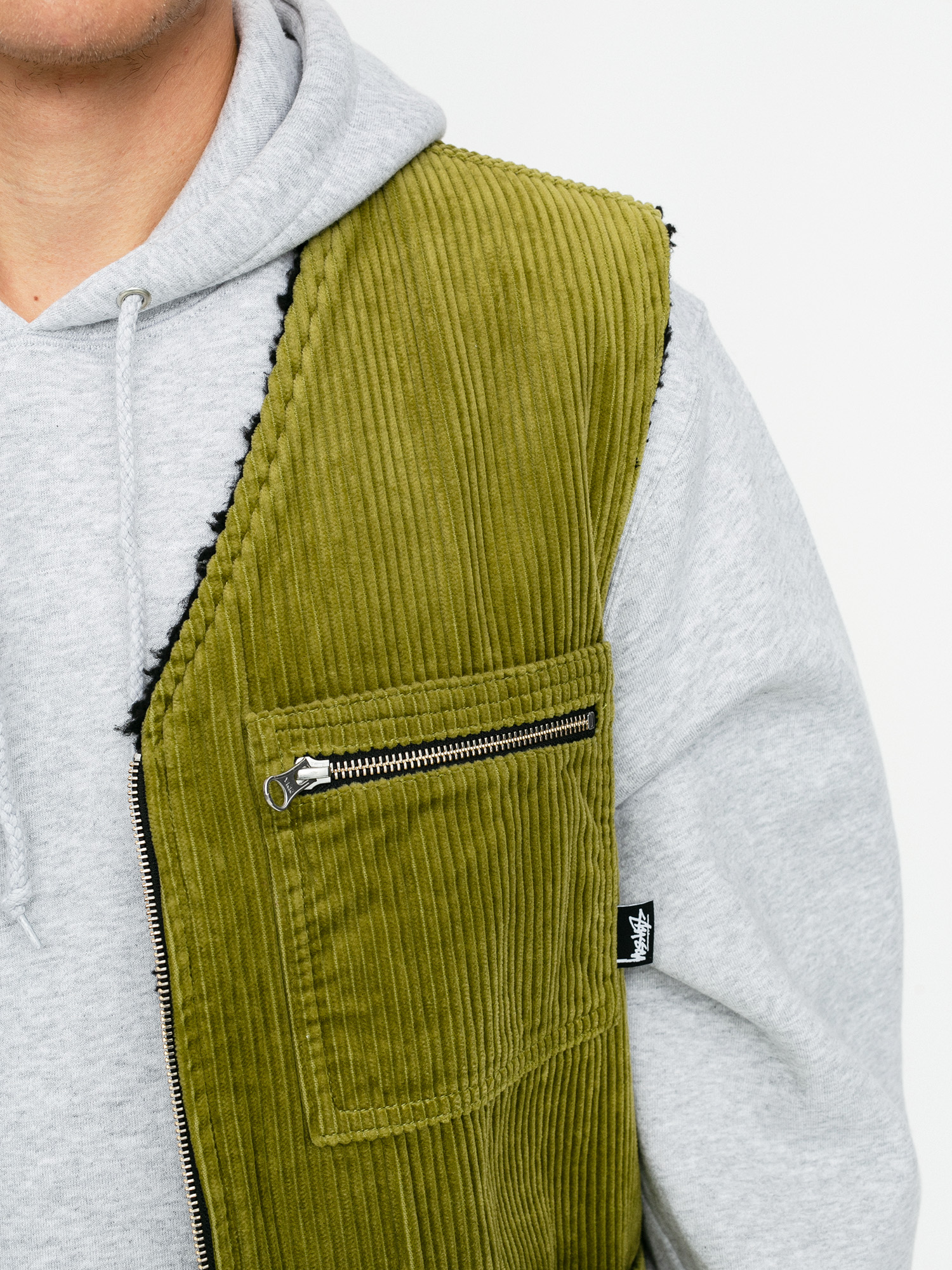 Kurtka Stussy Wide Wale Reversible (green)