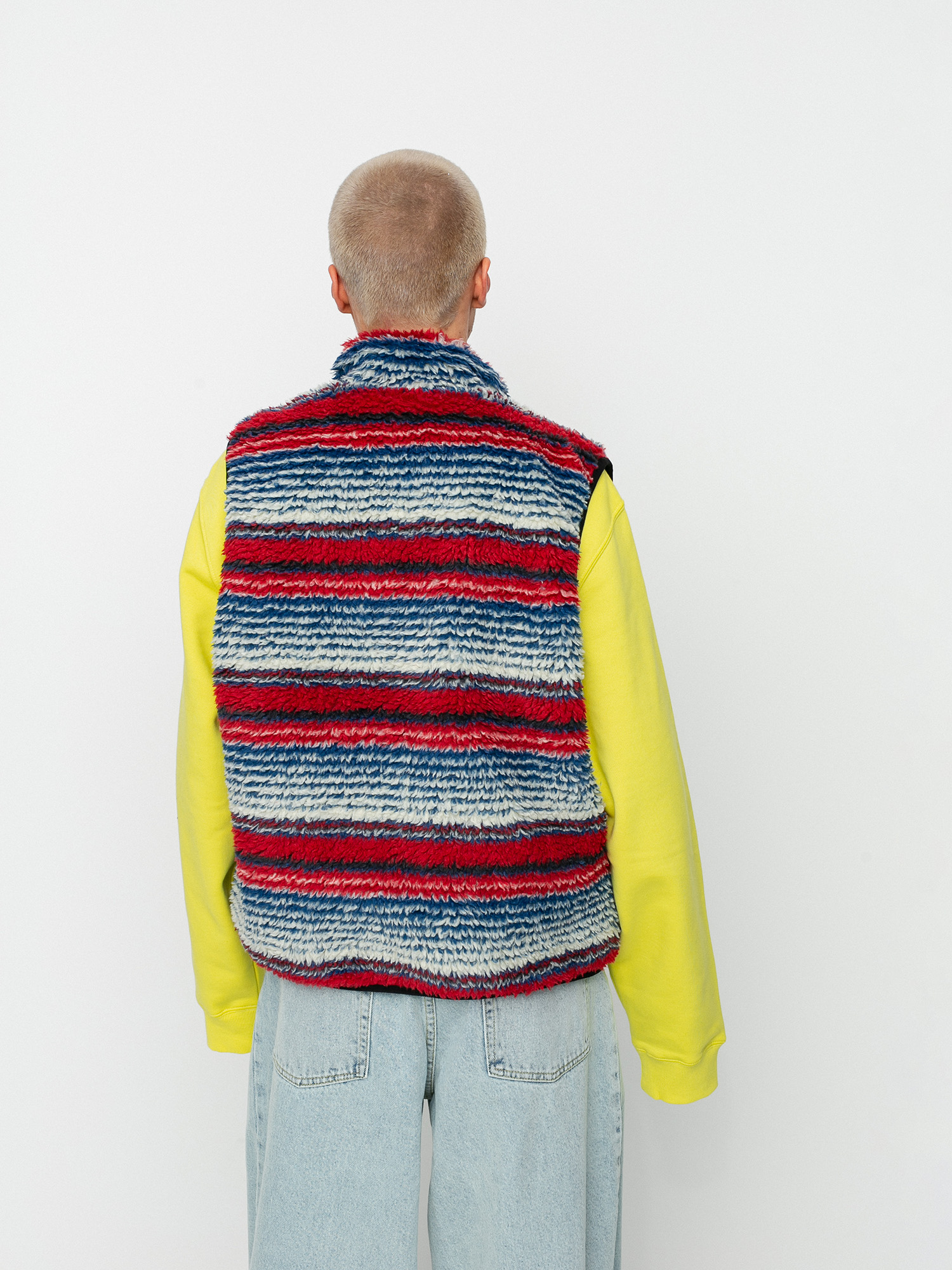 Kurtka Stussy Striped Sherpa (multi)
