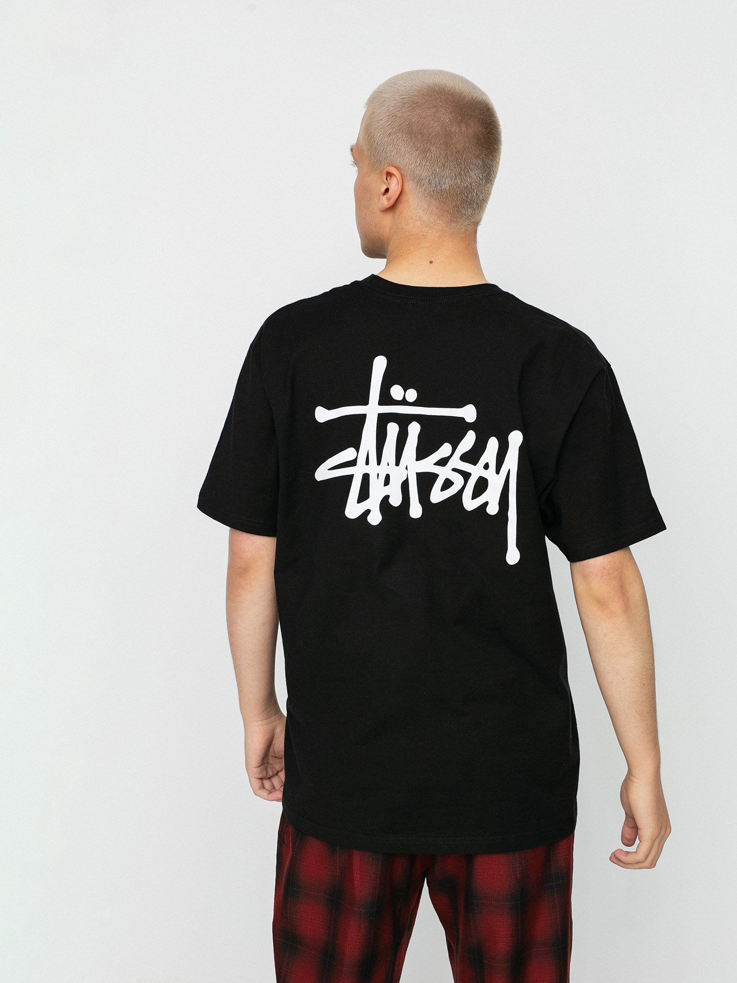 T-shirt Stussy Basic Stussy (black)