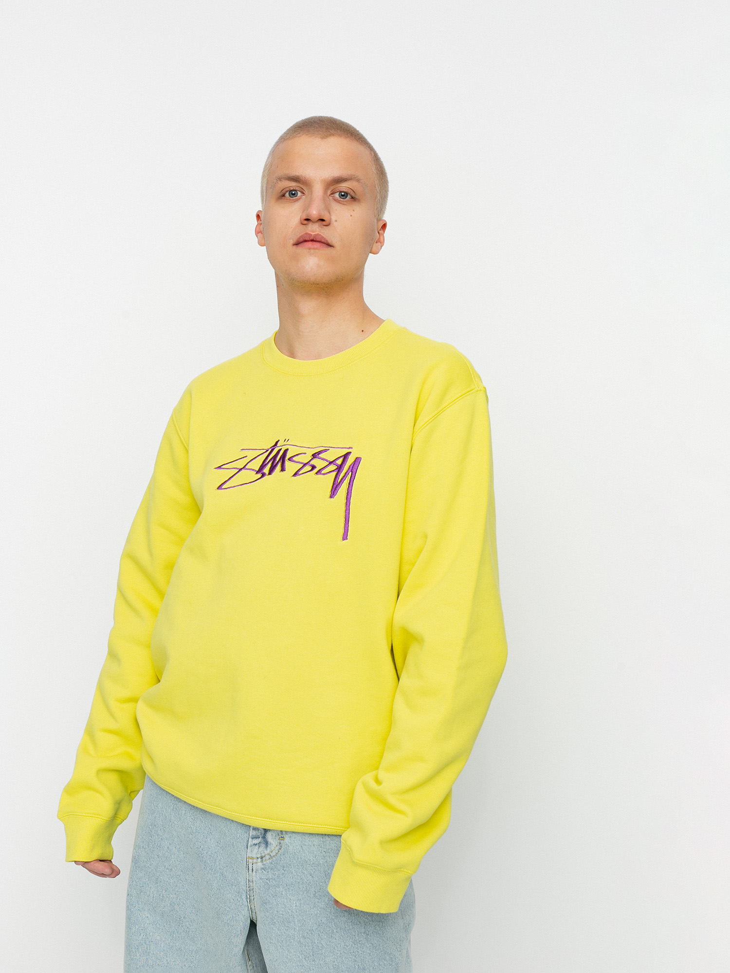 Bluza Stussy Stussy Smooth Stock App (lemon)