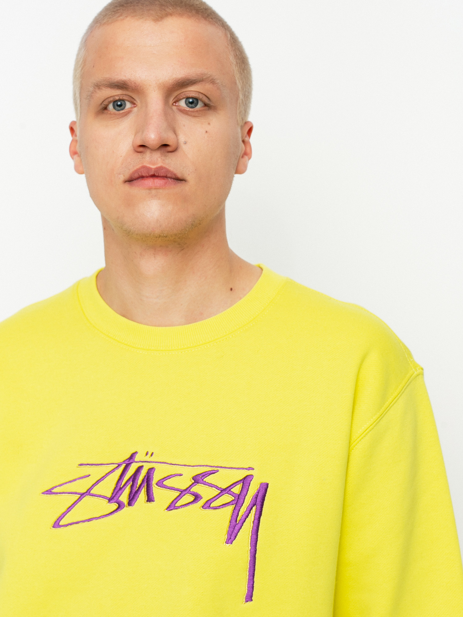 Bluza Stussy Stussy Smooth Stock App (lemon)