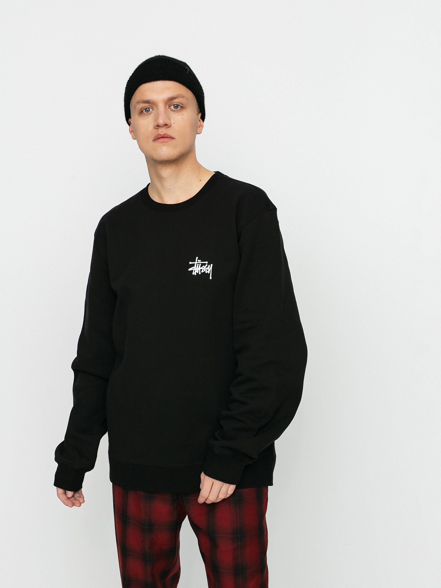 Bluza Stussy Basic Stussy (black)