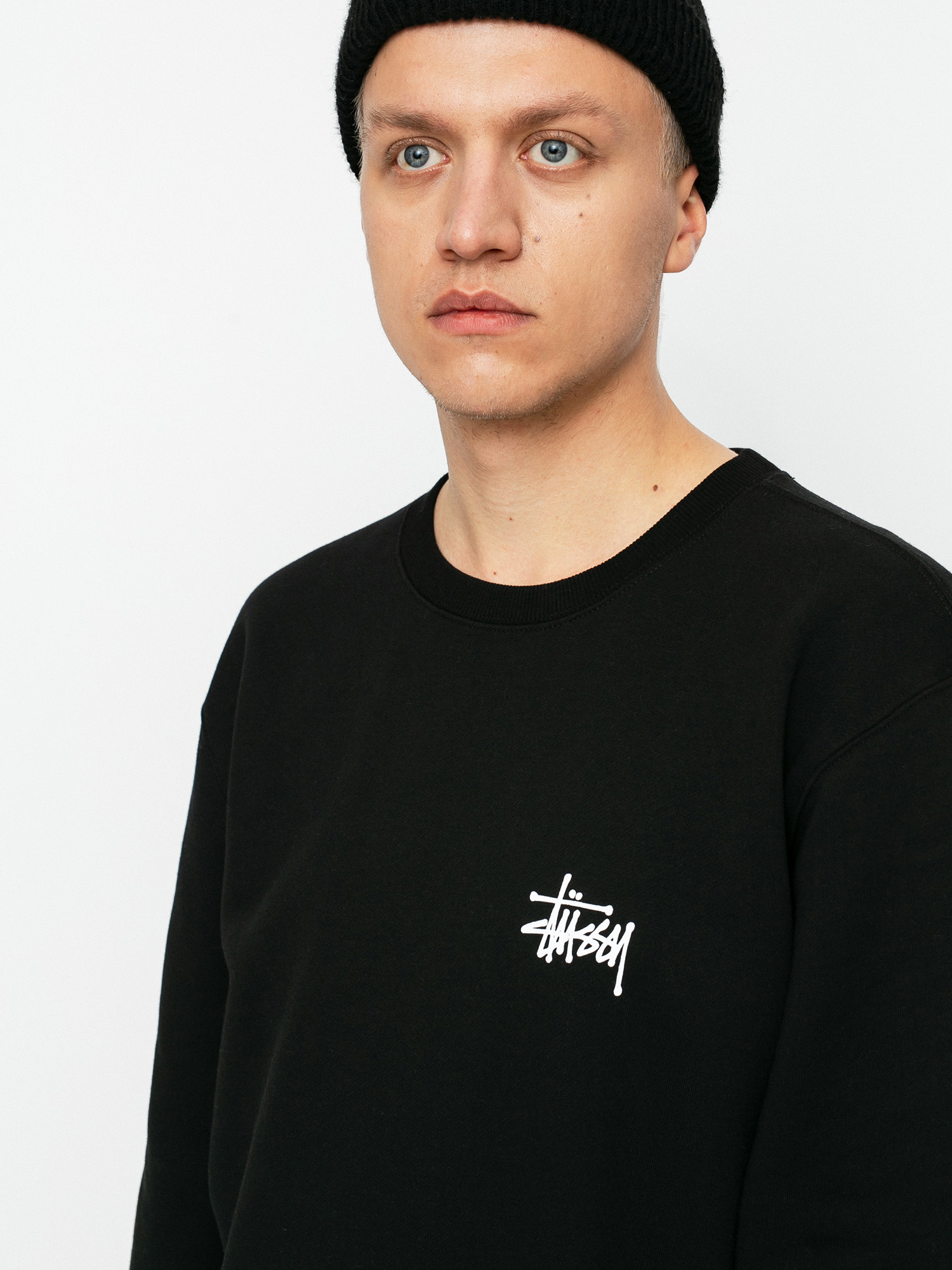 Bluza Stussy Basic Stussy (black)