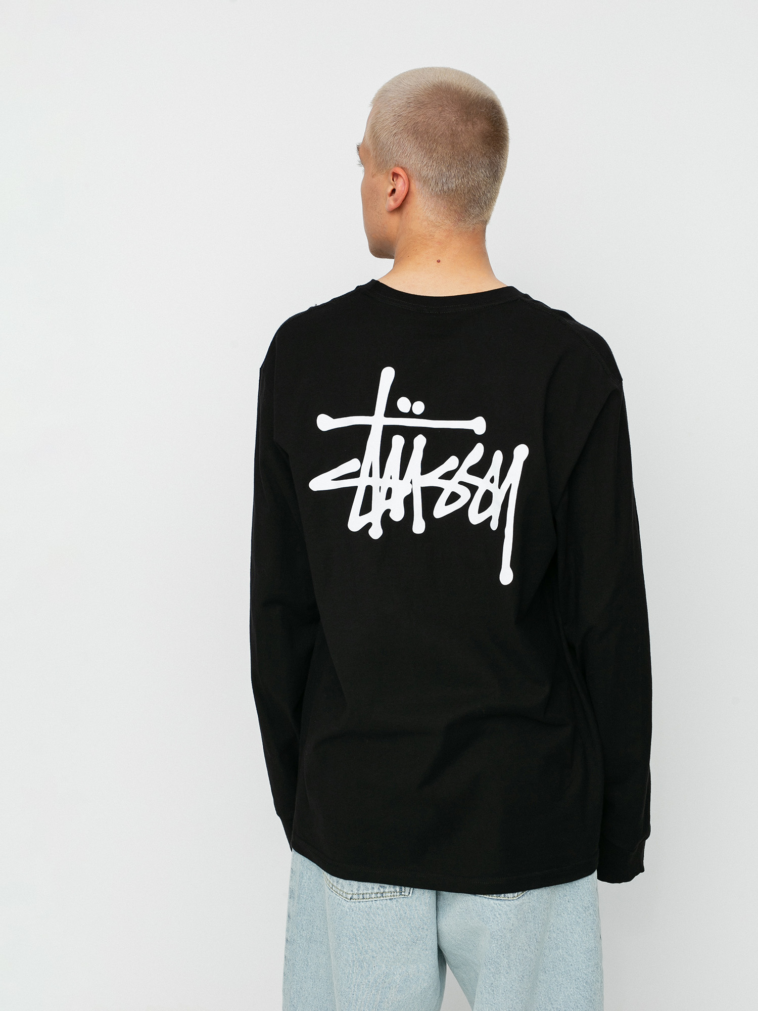 Longsleeve Stussy Basic Stussy (black)