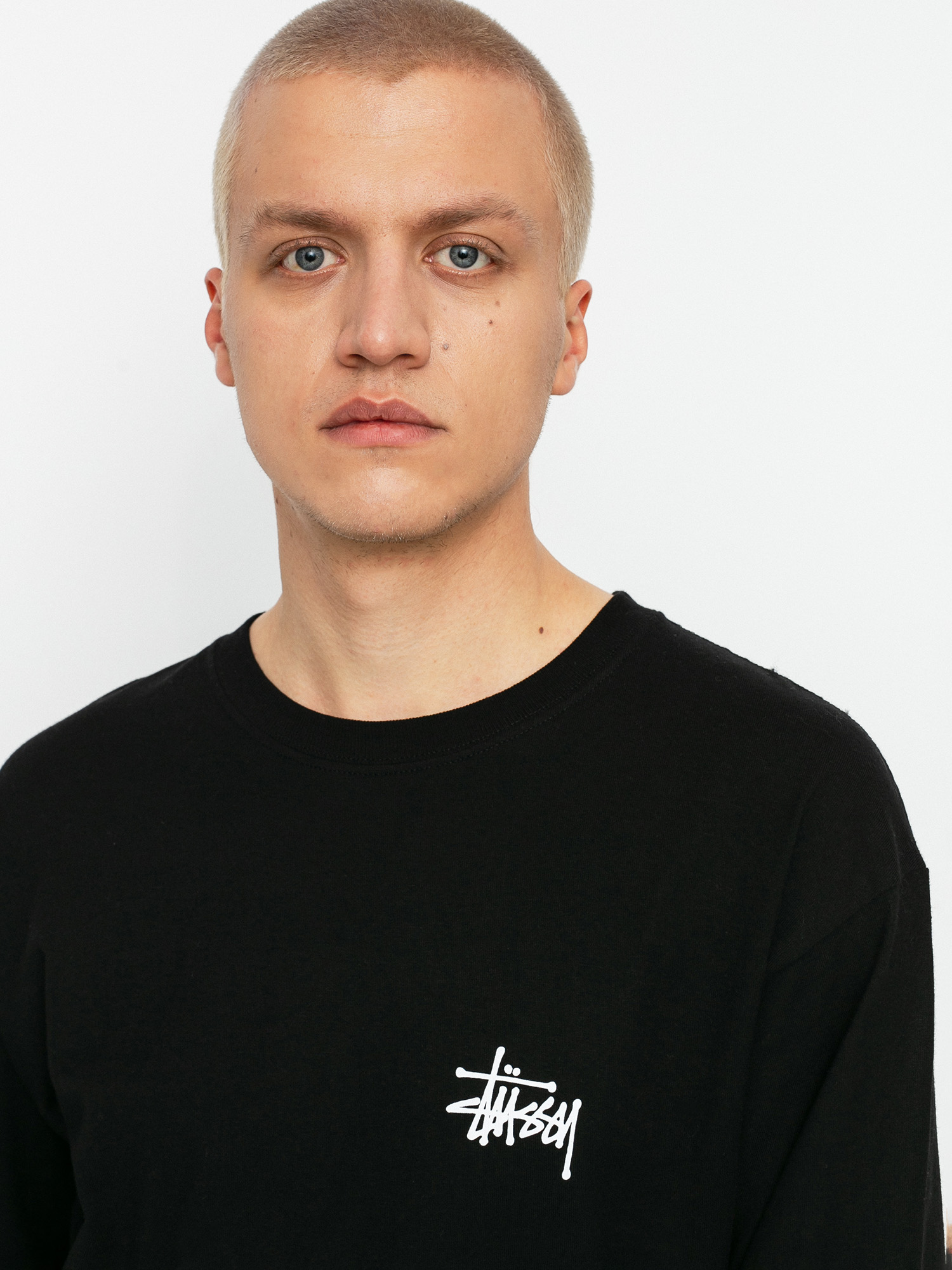 Longsleeve Stussy Basic Stussy (black)