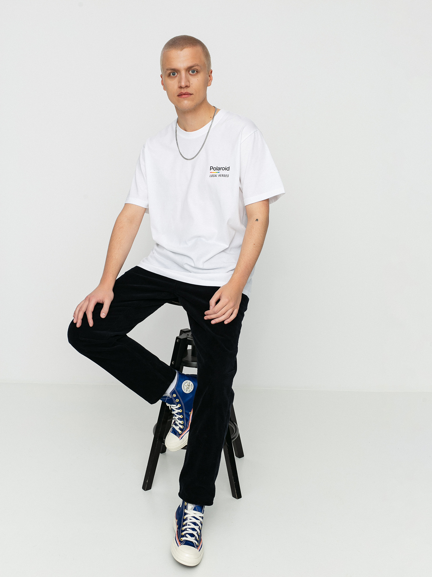 T-shirt Local Heroes X Polaroid Ribbon (white)