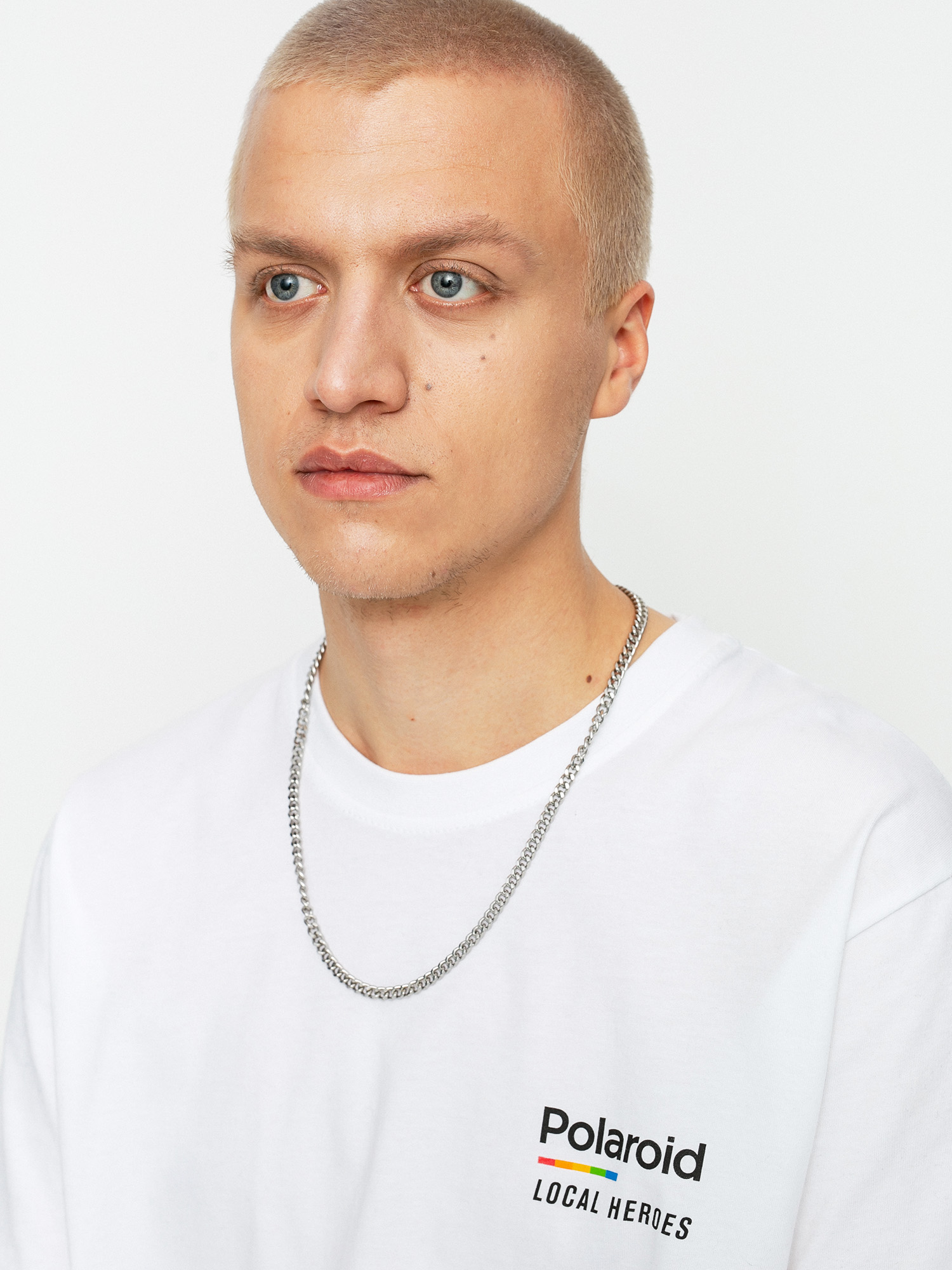 T-shirt Local Heroes X Polaroid Ribbon (white)