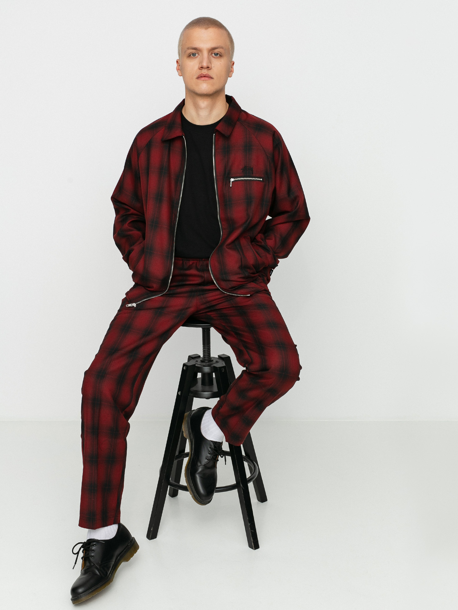 Kurtka Stussy Shadow Plaid Bryan (plaid)