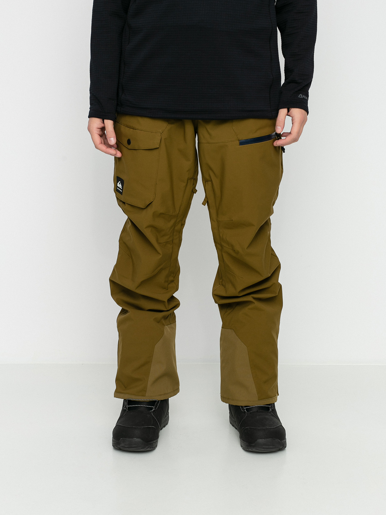 Męskie Spodnie snowboardowe Quiksilver Utility (military olive)