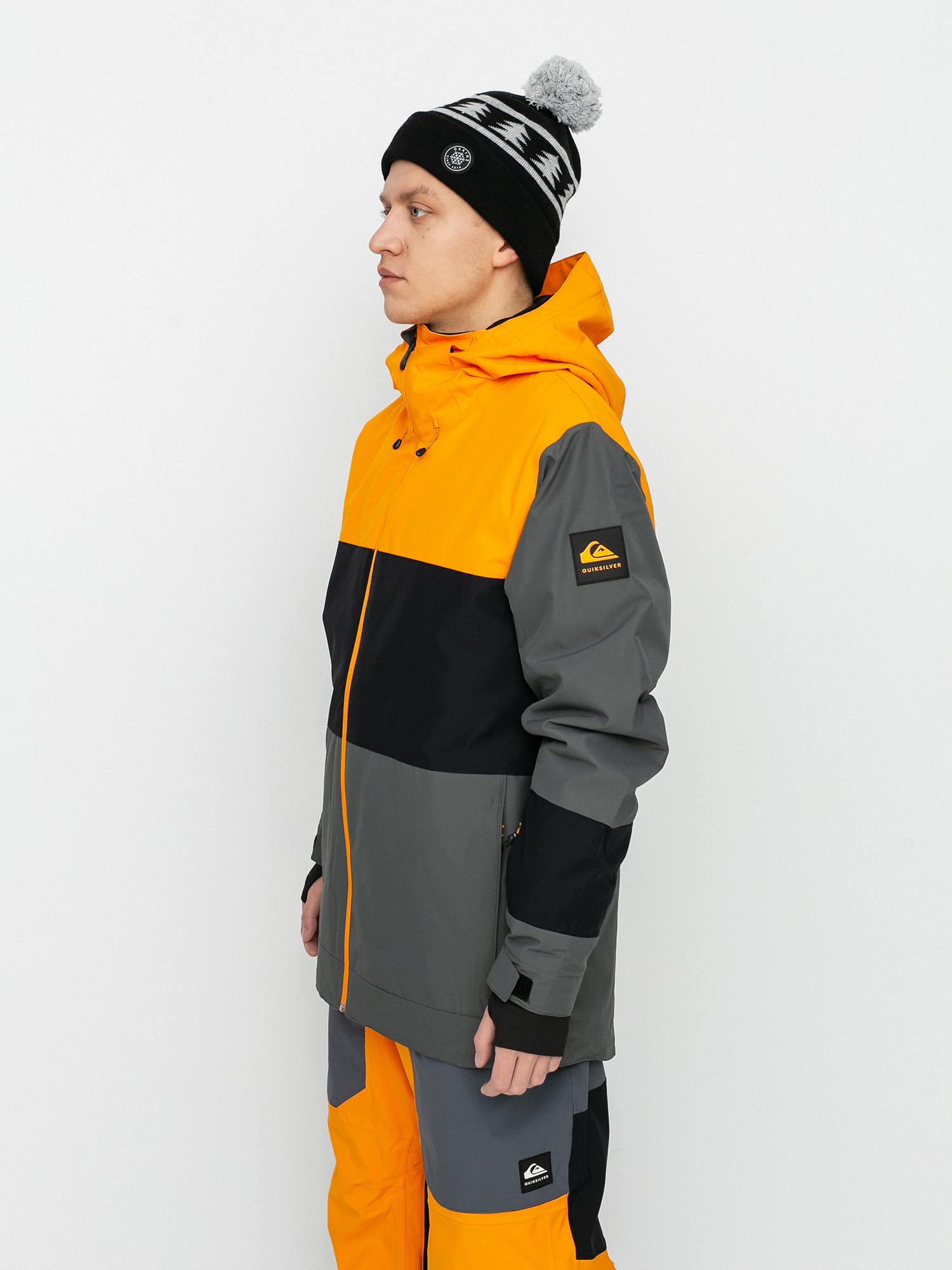 Męska Kurtka snowboardowa Quiksilver Sycamore (iron gate)