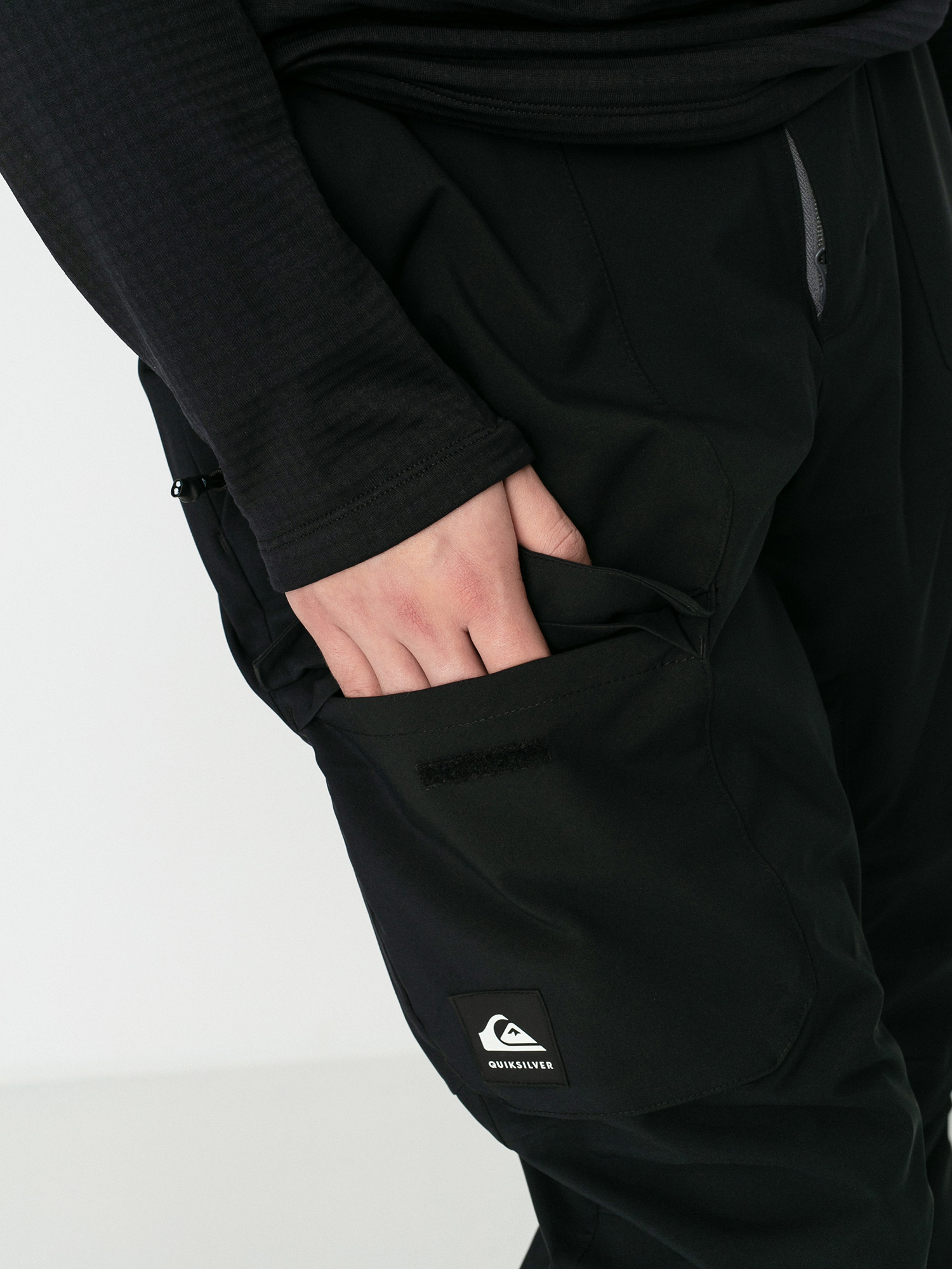 Męskie Spodnie snowboardowe Quiksilver Utility (true black)