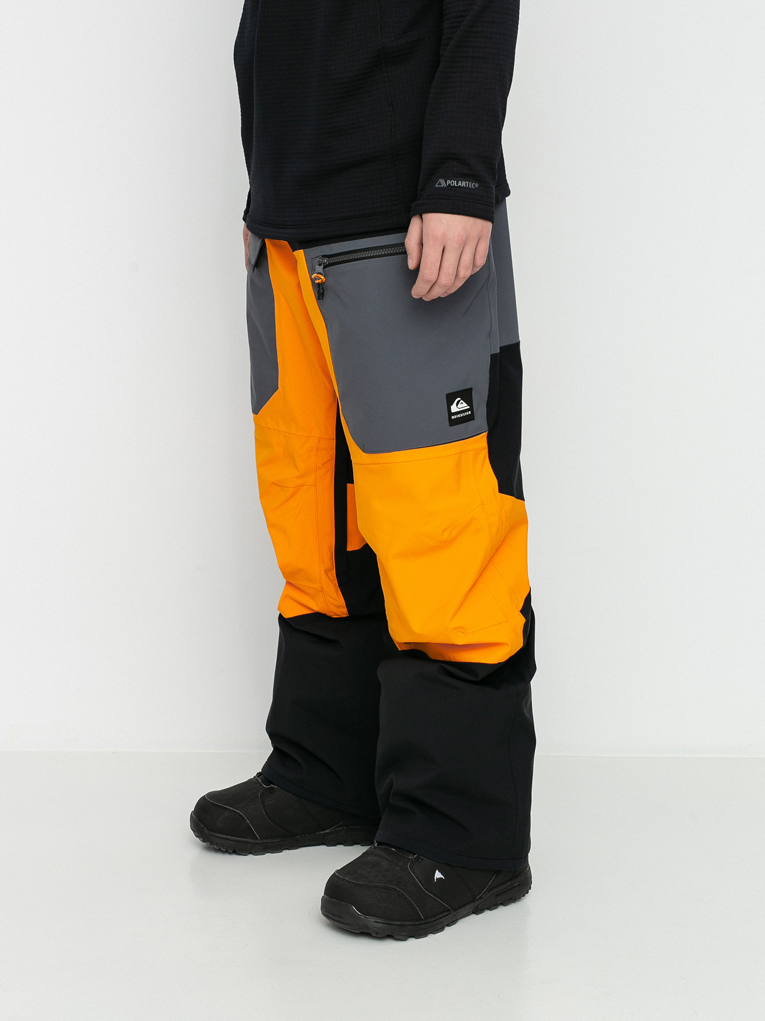 Męskie Spodnie snowboardowe Quiksilver Tr Stretch (flame orange)