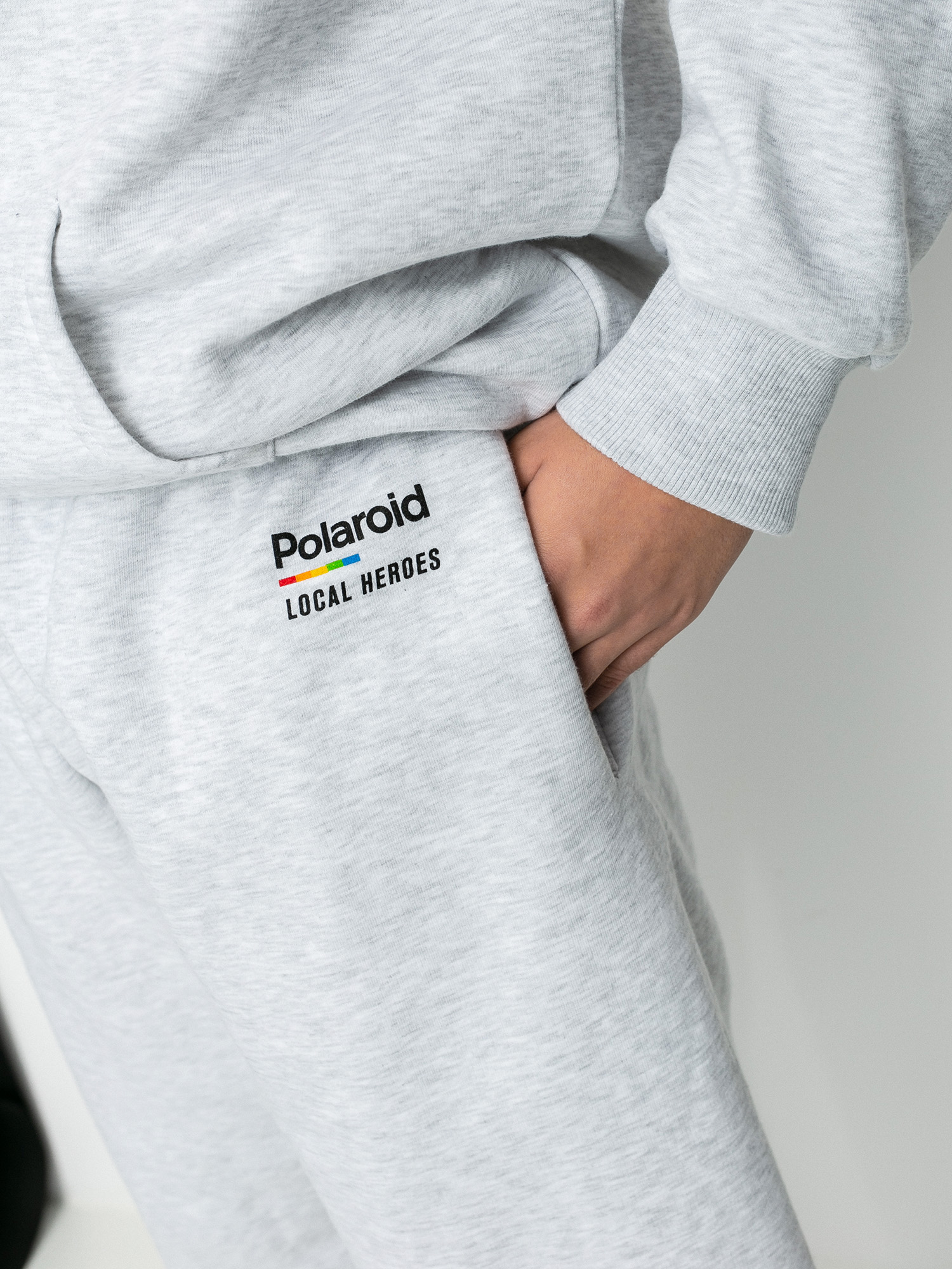 Spodnie Local Heroes X Polaroid (grey)