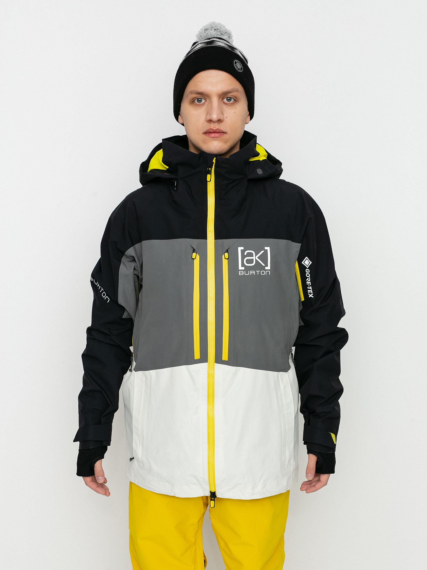 Męska Kurtka snowboardowa Burton Ak Gore Tex Swash (true black/castlerock/white mist)