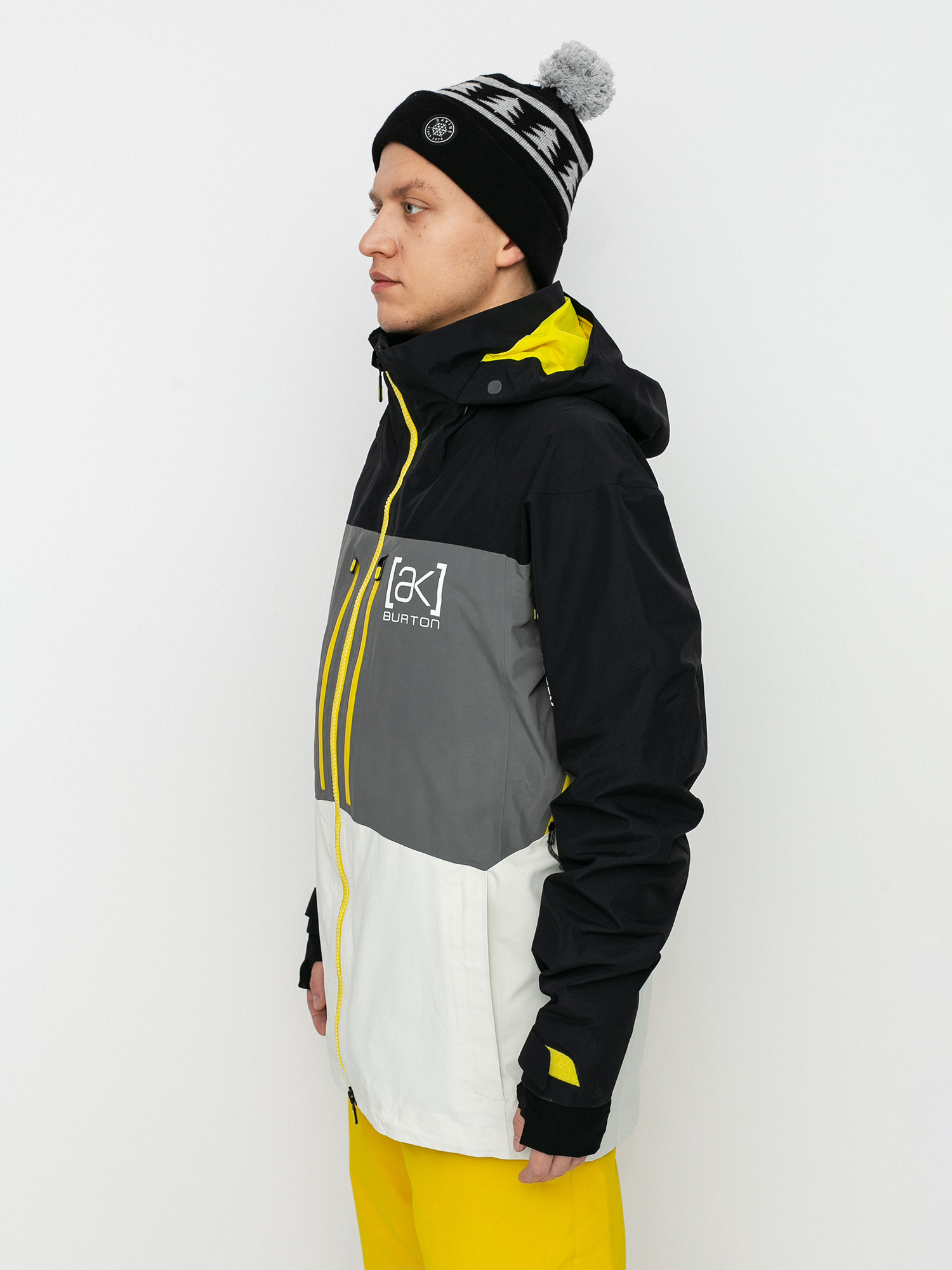 Męska Kurtka snowboardowa Burton Ak Gore Tex Swash (true black/castlerock/white mist)