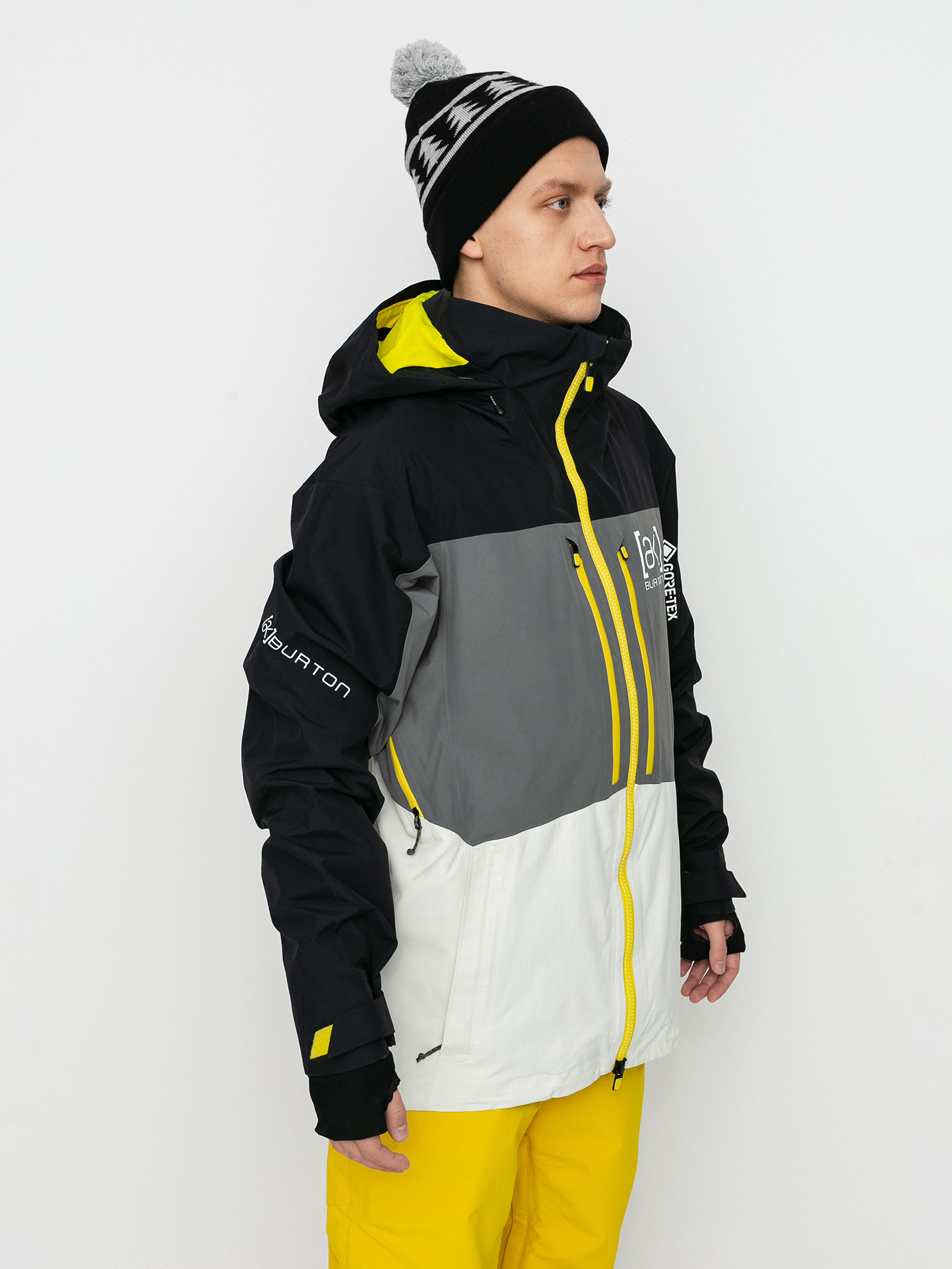 Męska Kurtka snowboardowa Burton Ak Gore Tex Swash (true black/castlerock/white mist)