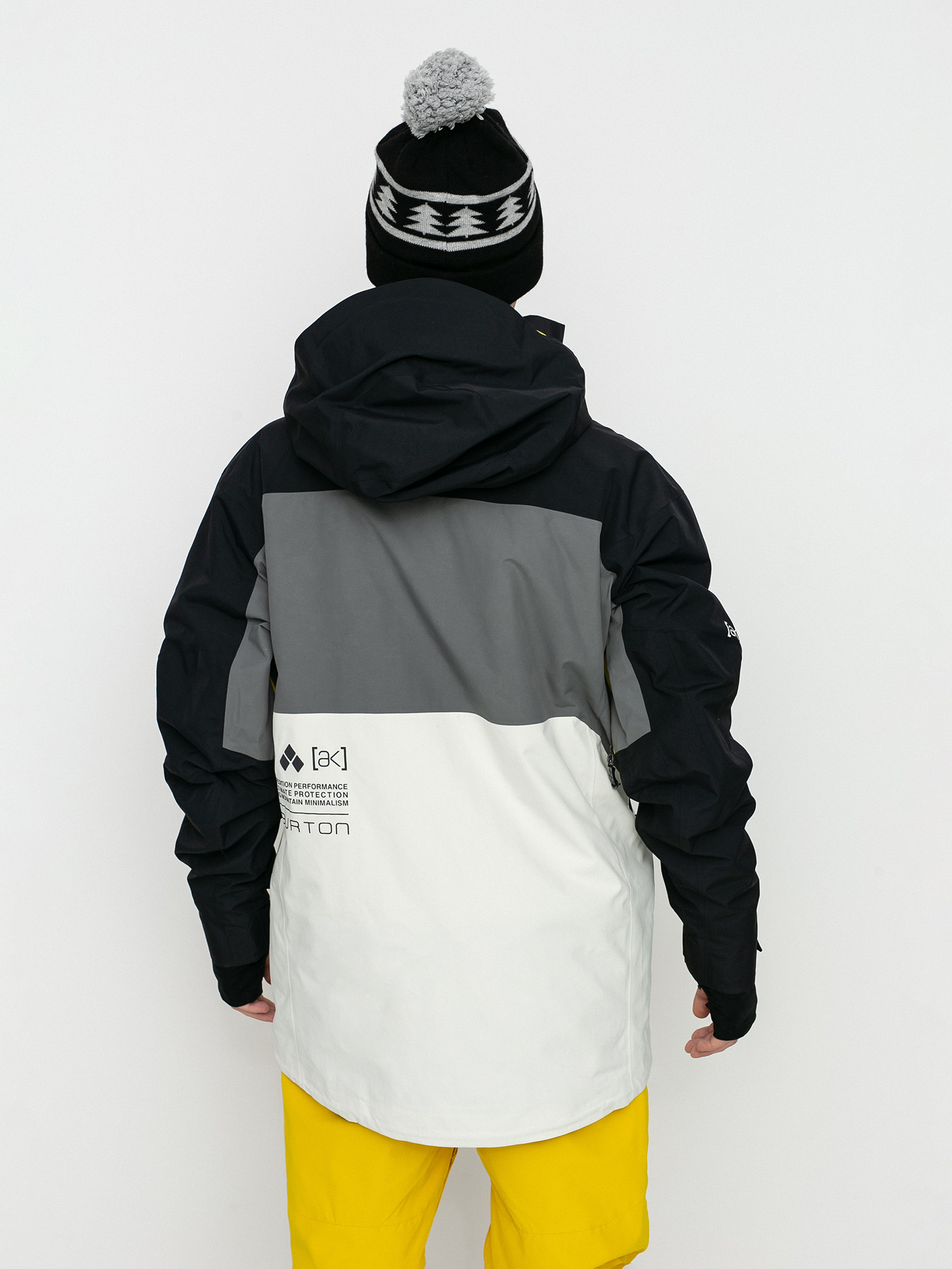 Męska Kurtka snowboardowa Burton Ak Gore Tex Swash (true black/castlerock/white mist)