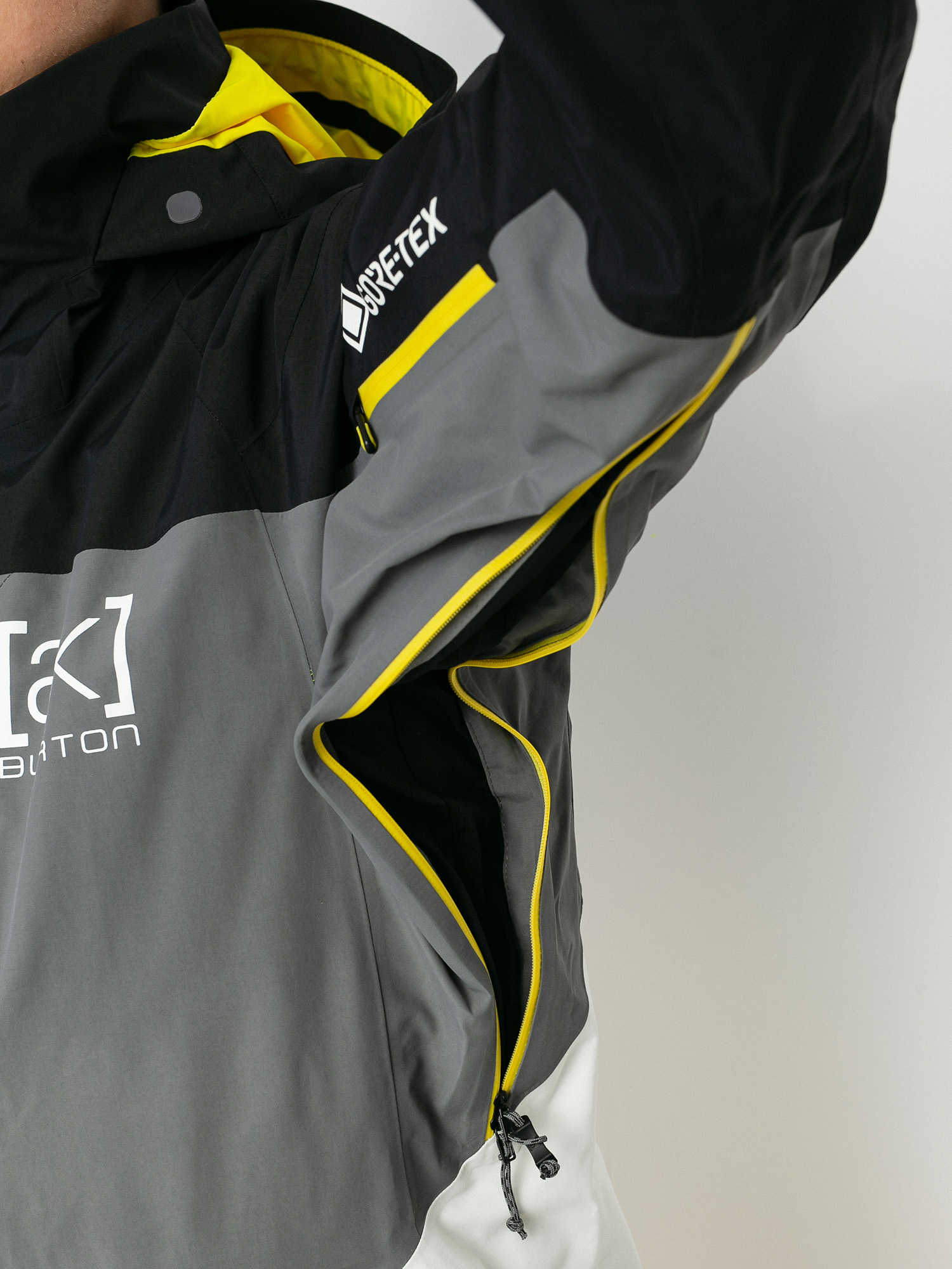 Męska Kurtka snowboardowa Burton Ak Gore Tex Swash (true black/castlerock/white mist)