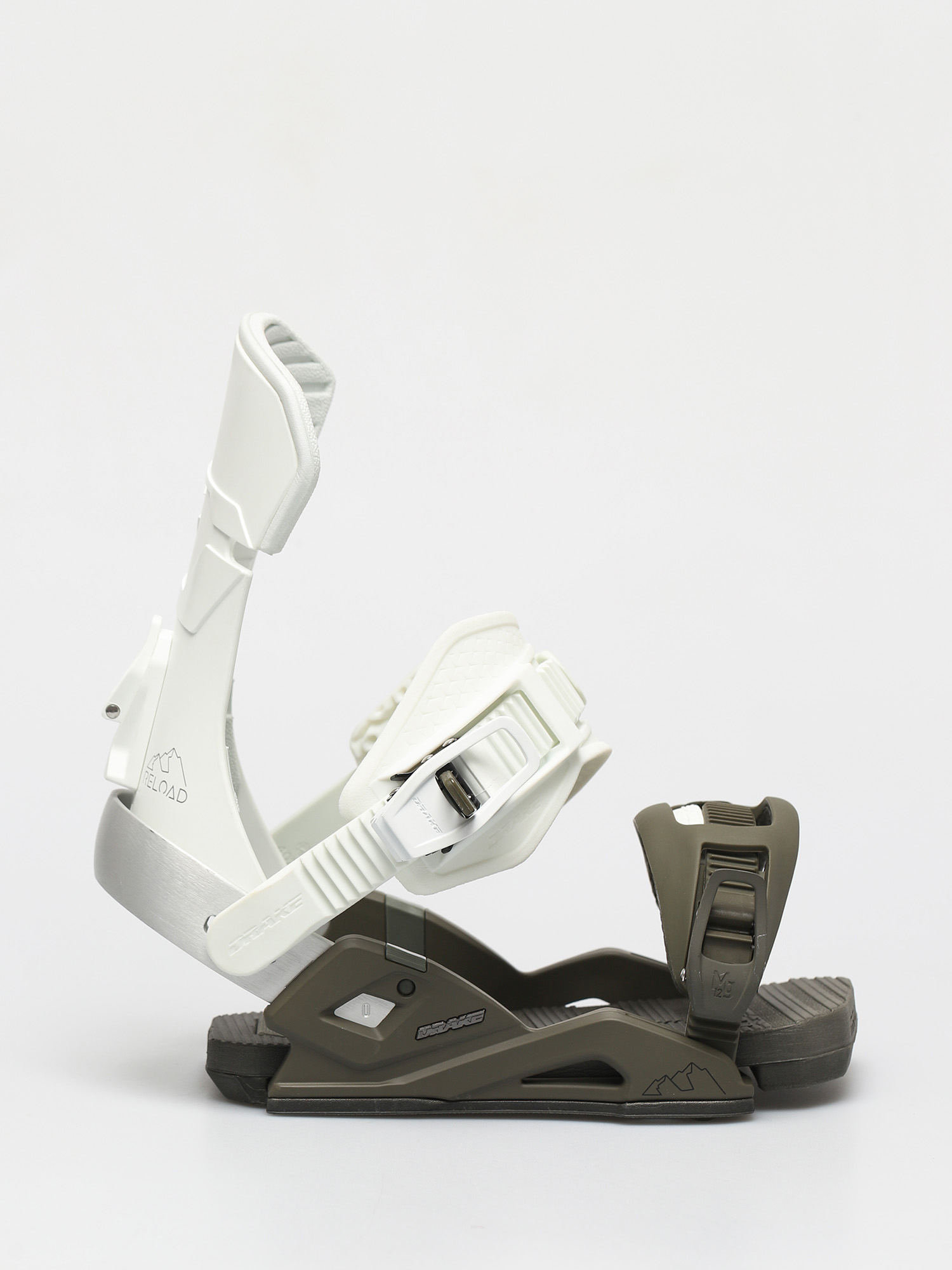 Męskie Wiązania snowboardowe Drake Reload (grey/green)