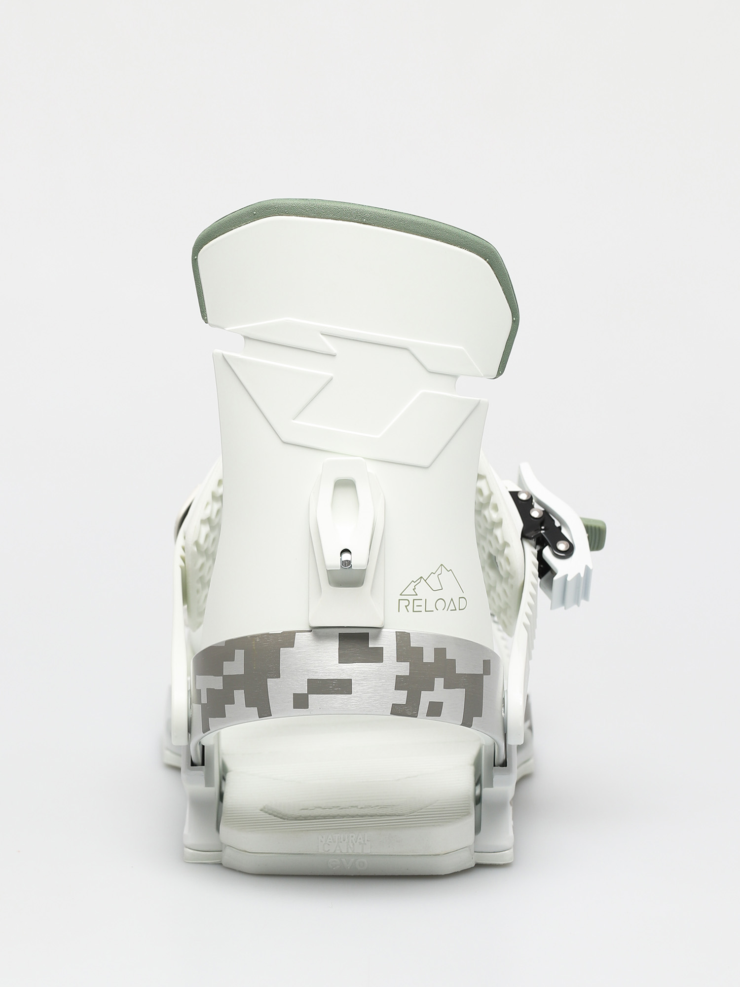 Męskie Wiązania snowboardowe Drake Reload (light grey/green)