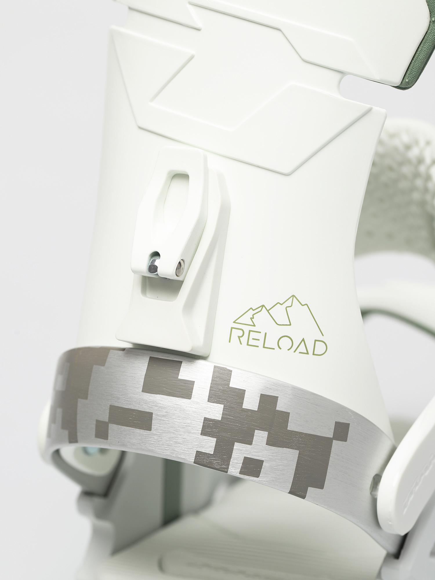 Męskie Wiązania snowboardowe Drake Reload (light grey/green)