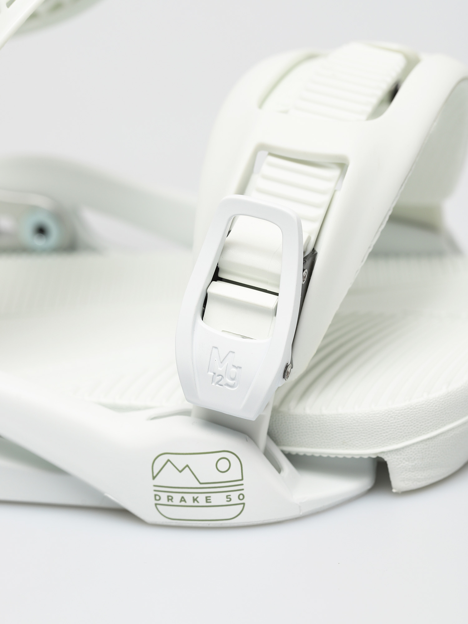 Męskie Wiązania snowboardowe Drake Fifty (light grey)