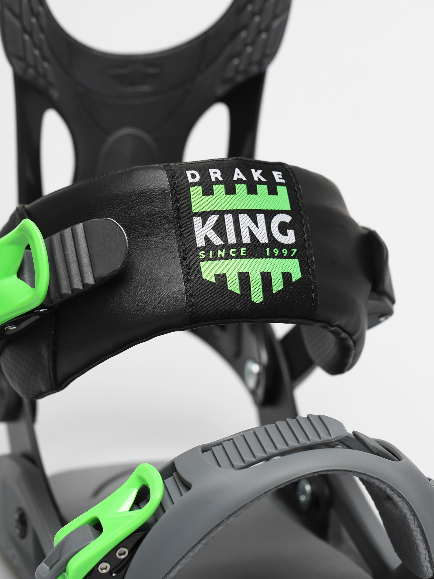 Męskie Wiązania snowboardowe Drake King Smu (neon green/black)